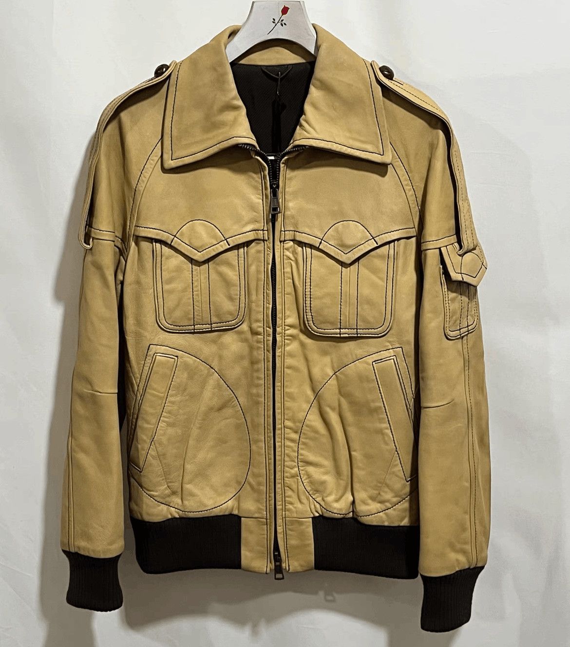 Sz 3 Number Nine 08AW My Own Private Idaho Leather Jacket