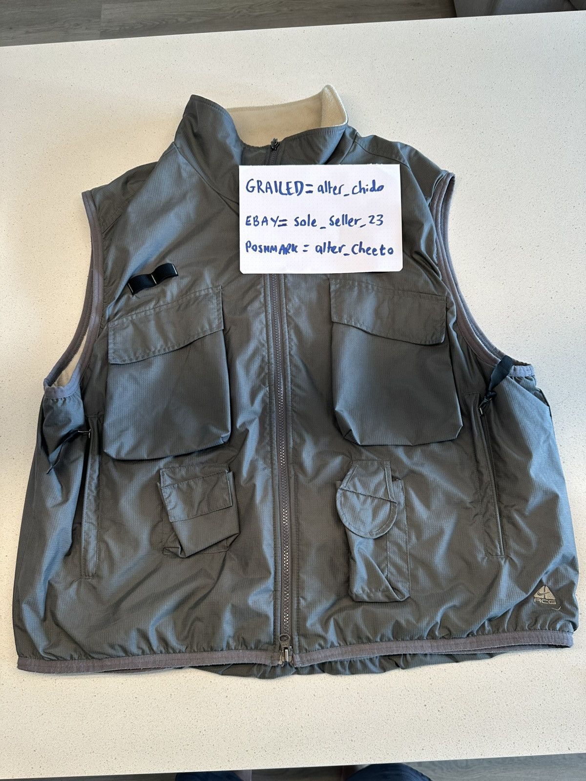 Nike ACG Nike ACG Cargo utility vest Size US XL / EU 56 / 4 - 1 Thumbnail