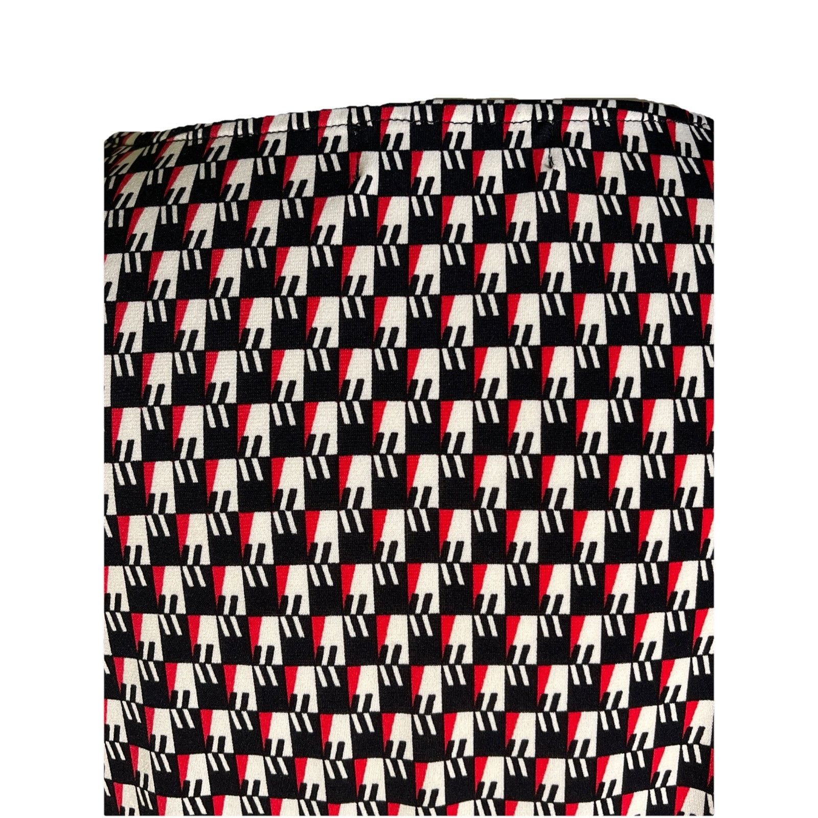 Calvin Klein Calvin Klein Women's Sleeveless Top Houndstooth Pattern PL Size L / US 10 / IT 46 - 5 Thumbnail