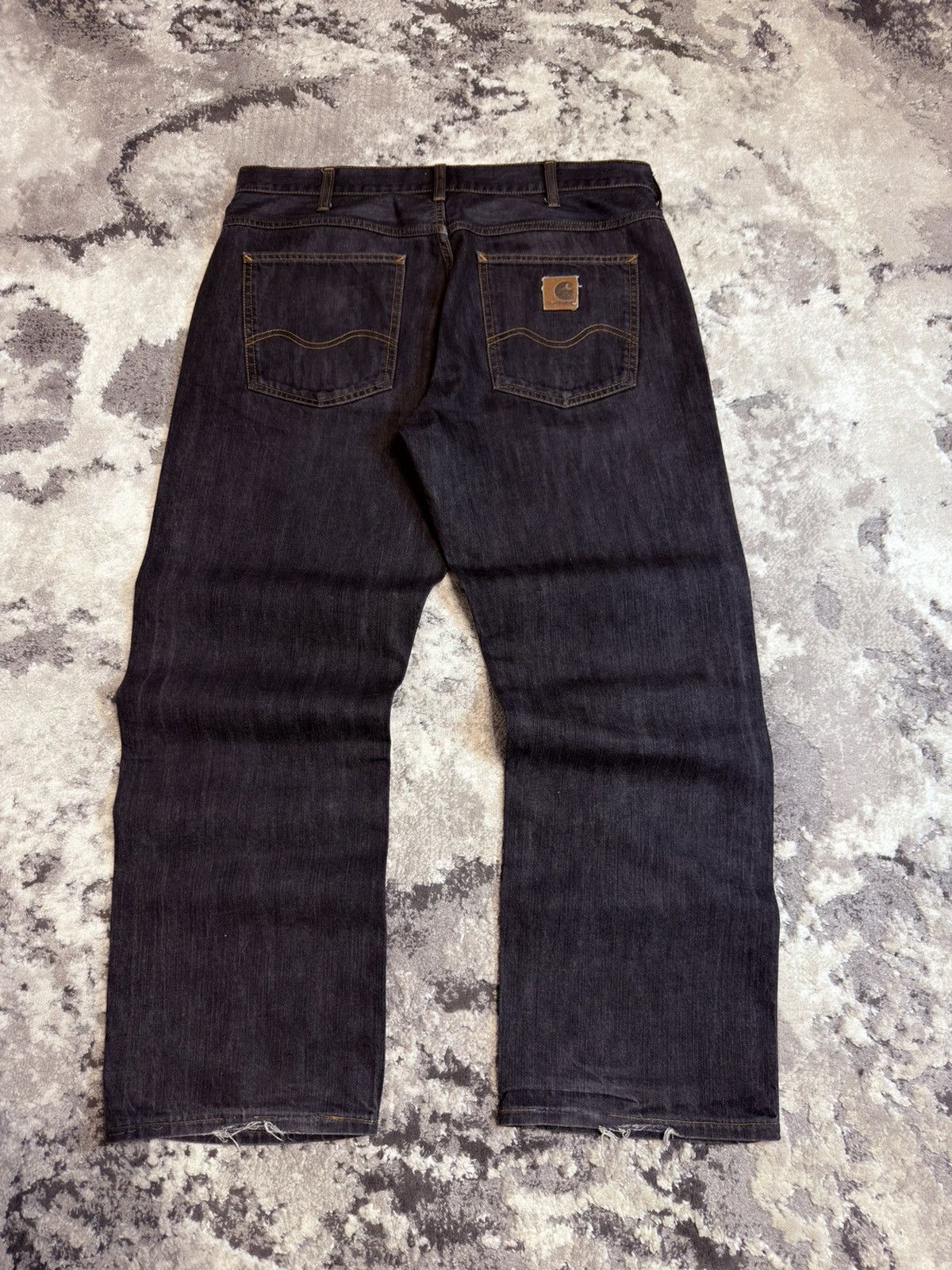 Carhartt Vintage Carhartt Wide Leg Jeans Japanese Hedi 424 CDG RRL Size US 34 / EU 50 - 11 Thumbnail