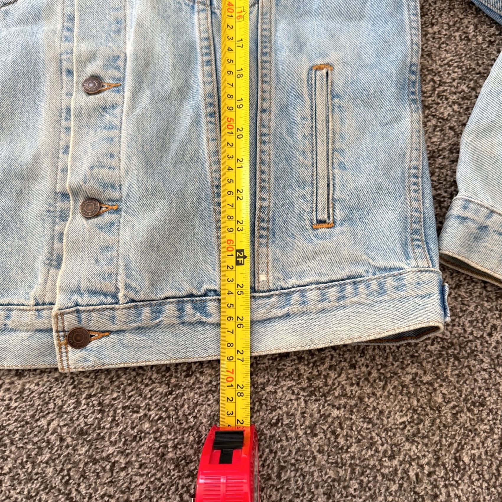 Levi's VINTAGE Levi's Denim Jacket Trucker Iron Maiden Size US L / EU 52-54 / 3 - 3 Thumbnail