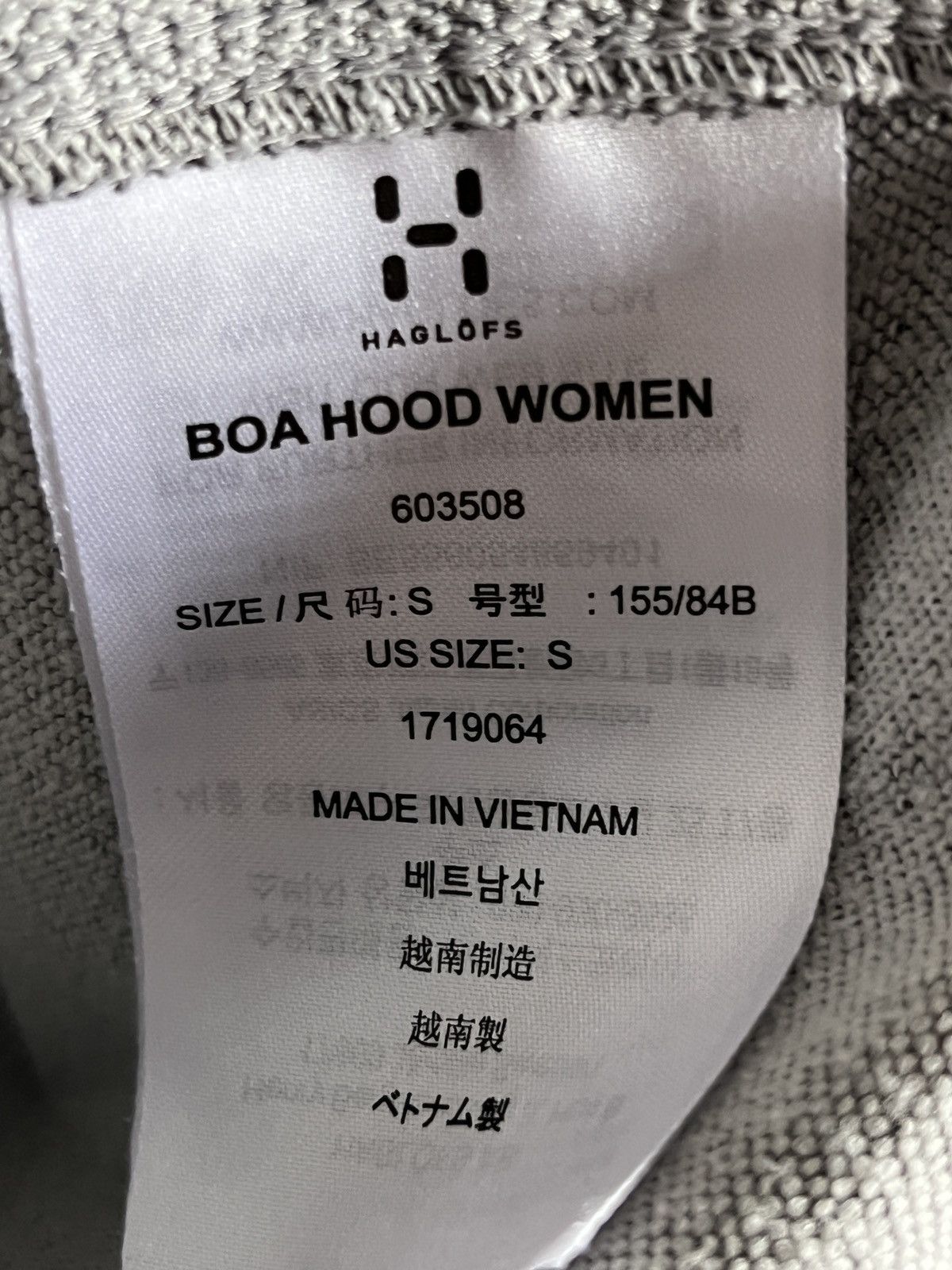 Haglofs Haglofs Boa Hooded Light Outdoor Gorpcore Jacket Size S / US 4 / IT 40 - 17 Thumbnail