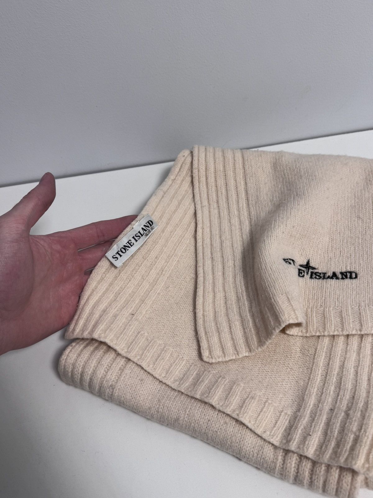 Vintage Stone island Scarfs Vintage Wool Size ONE SIZE - 8 Thumbnail