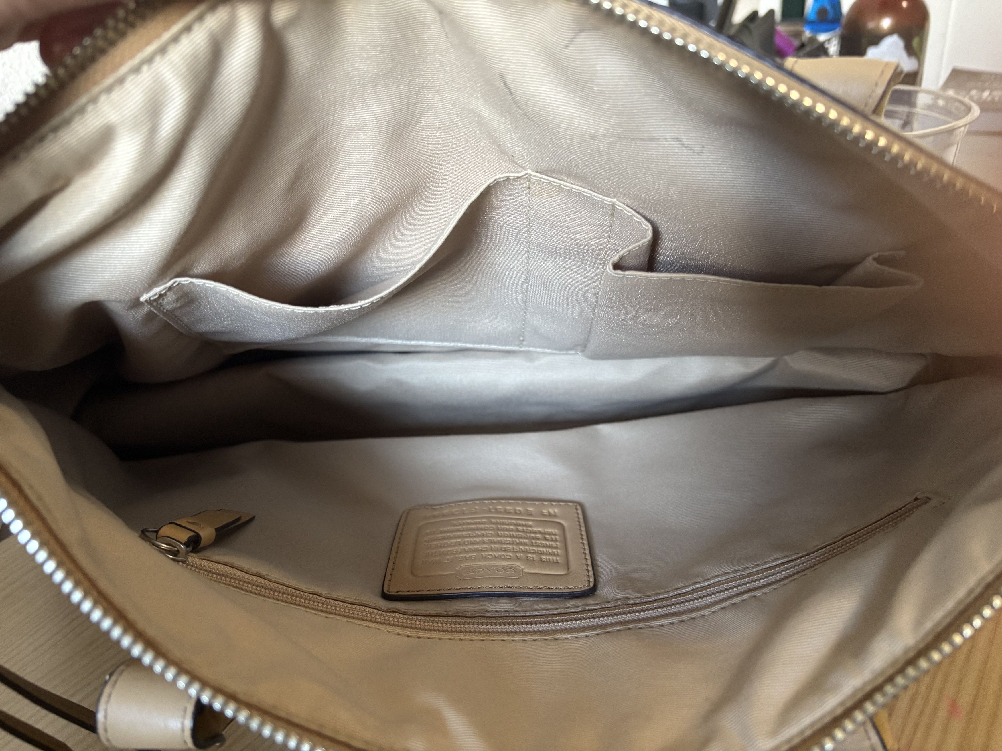 Coach Coach Satchel in Signature Canvas with Zebra Print Accent Size ONE SIZE - 5 Thumbnail