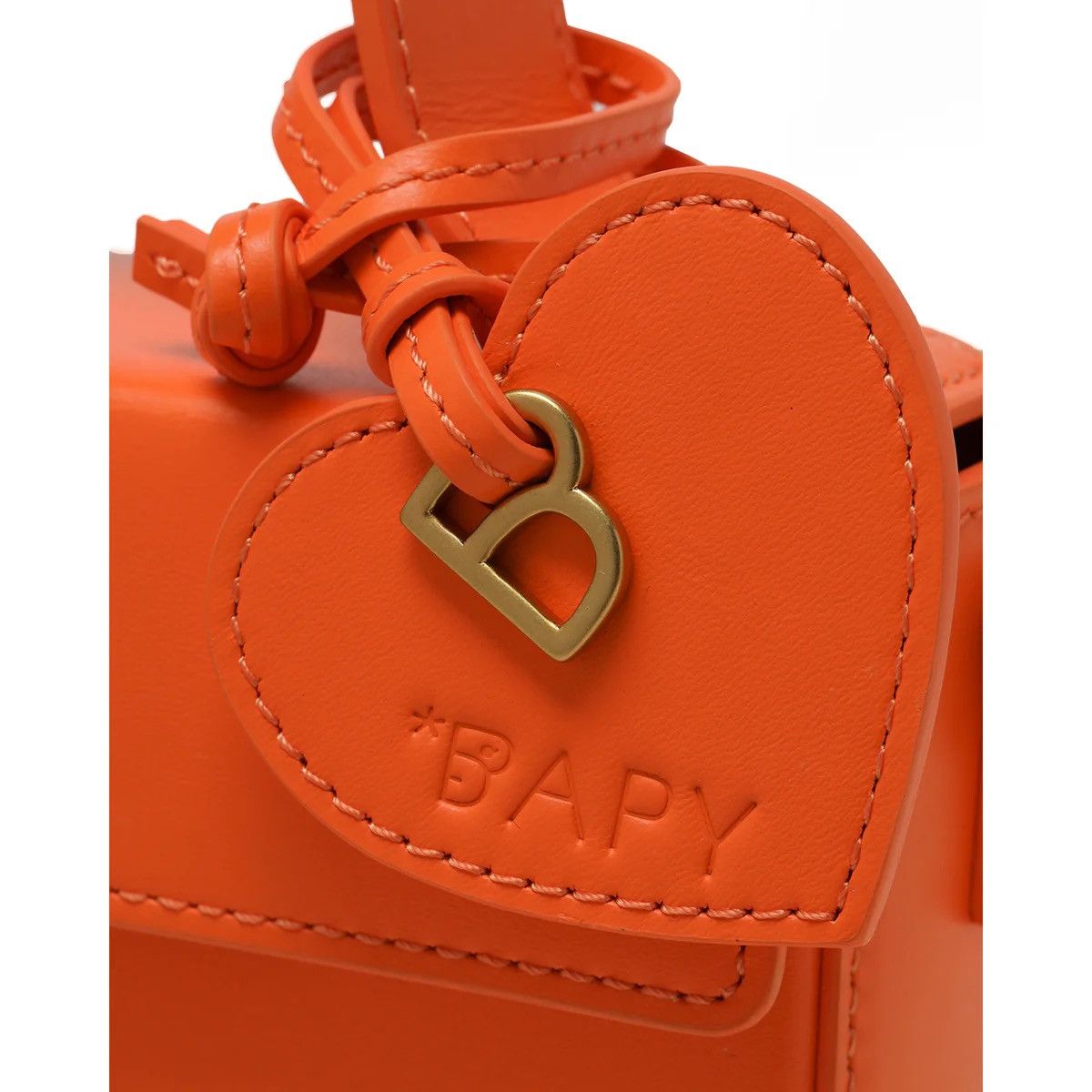 Bape BAPY LEATHER BOX CROSSBODY BAG LADIES Size ONE SIZE - 9 Thumbnail