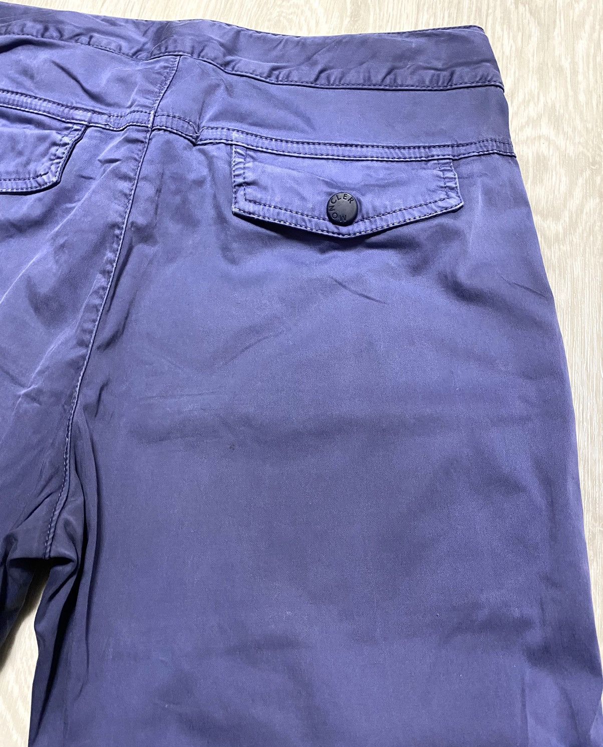 Moncler Grenoble Moncler Grenoble Garment Dyed Navy Trousers Pants Pantalone Size 27" / US 4 / IT 40 - 21 Thumbnail