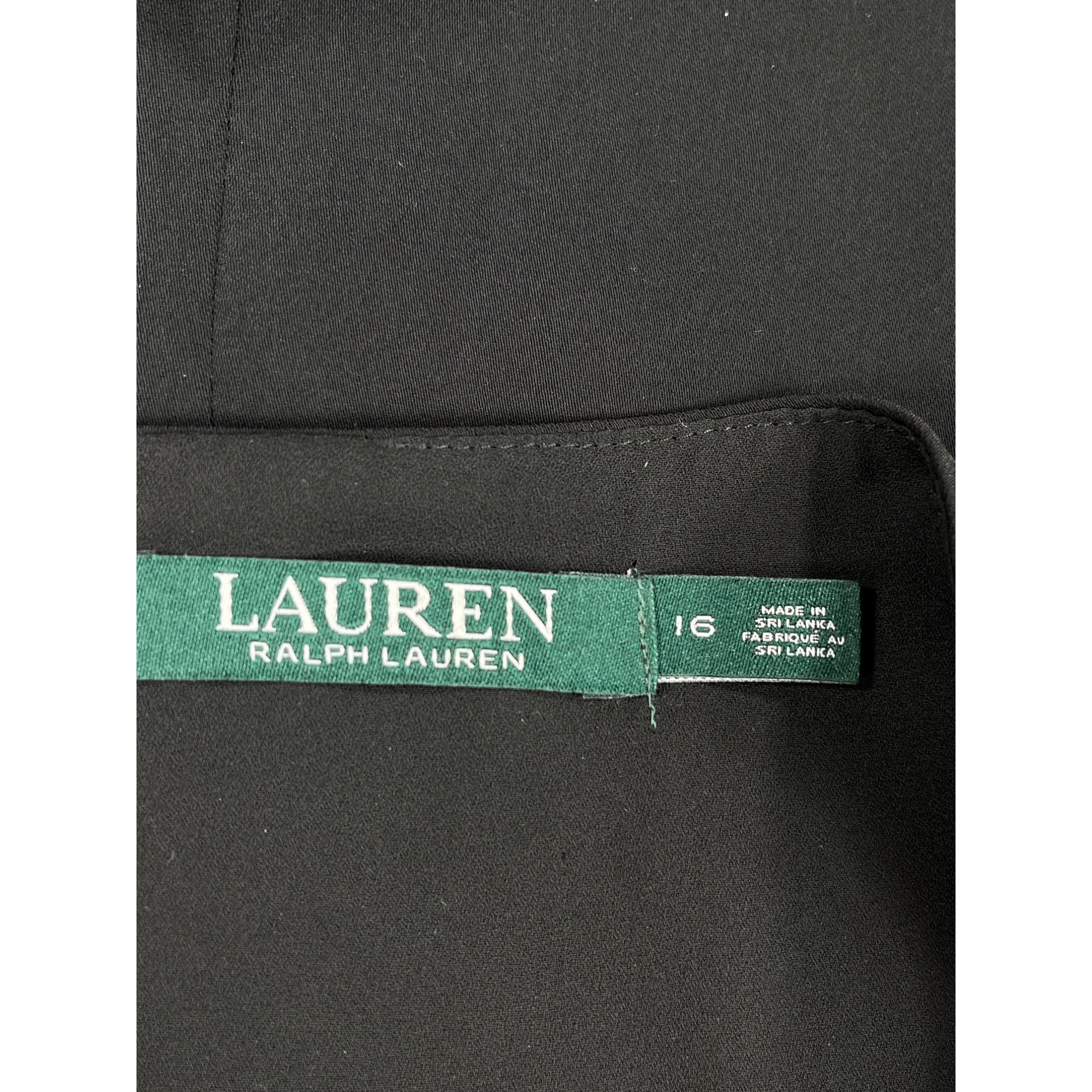 Lauren Ralph Lauren Lauren Ralph Lauren SKU 557 Womens Black Shift Dress Size 16 Size XXL / US 16-18 / IT 52-54 - 12 Thumbnail
