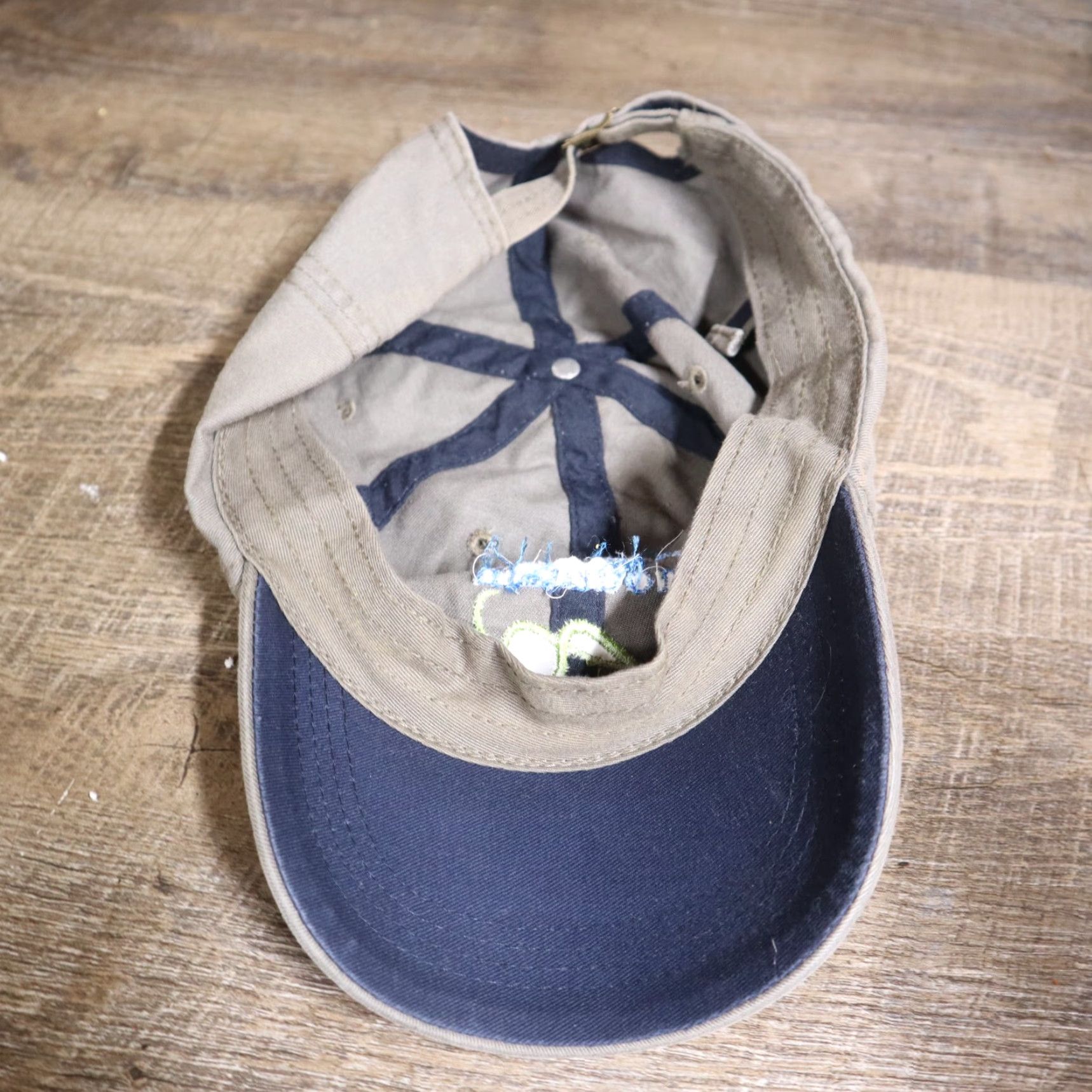 Vintage VINTAGE Afton Mountain Vineyards Gray Cotton Baseball Cap Adjustable Men Size ONE SIZE - 6 Thumbnail