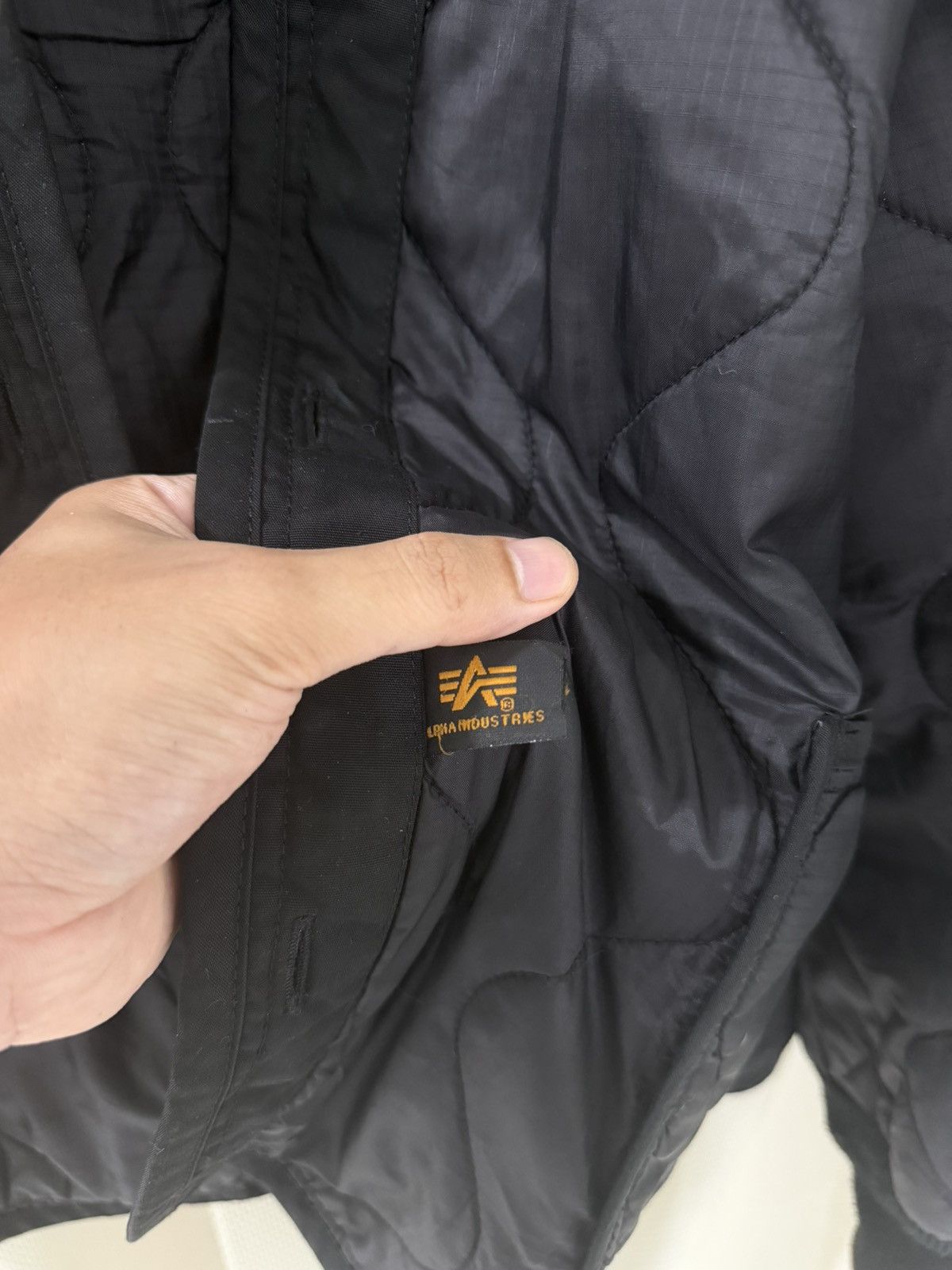 Alpha Industries × CDG by Comme des Garcons Comme Des Garcons CDG Alpha Industries Liner Quilted Jacket Size US XL / EU 56 / 4 - 8 Thumbnail