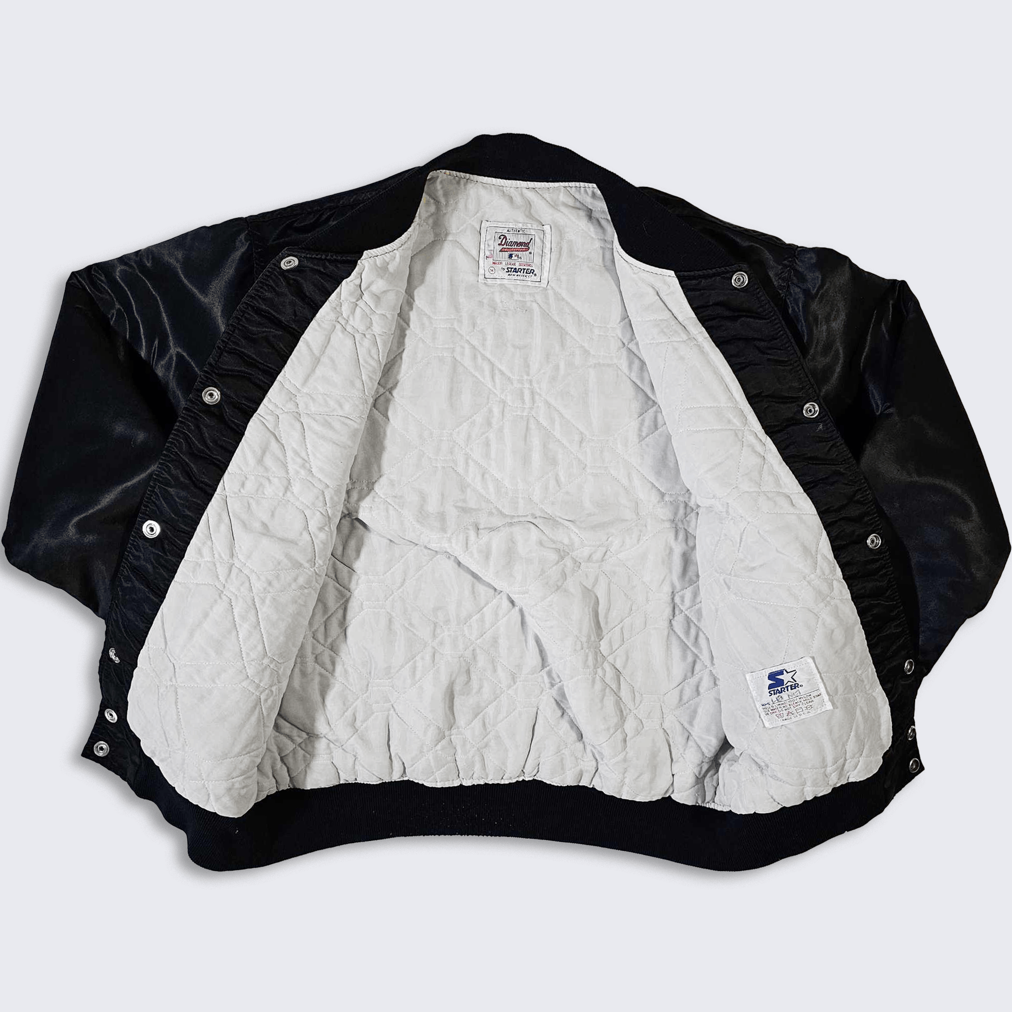 MLB × Starter × Vintage San Francisco Giants Vintage 80s Starter Bomber Jacket Size US M / EU 48-50 / 2 - 3 Thumbnail
