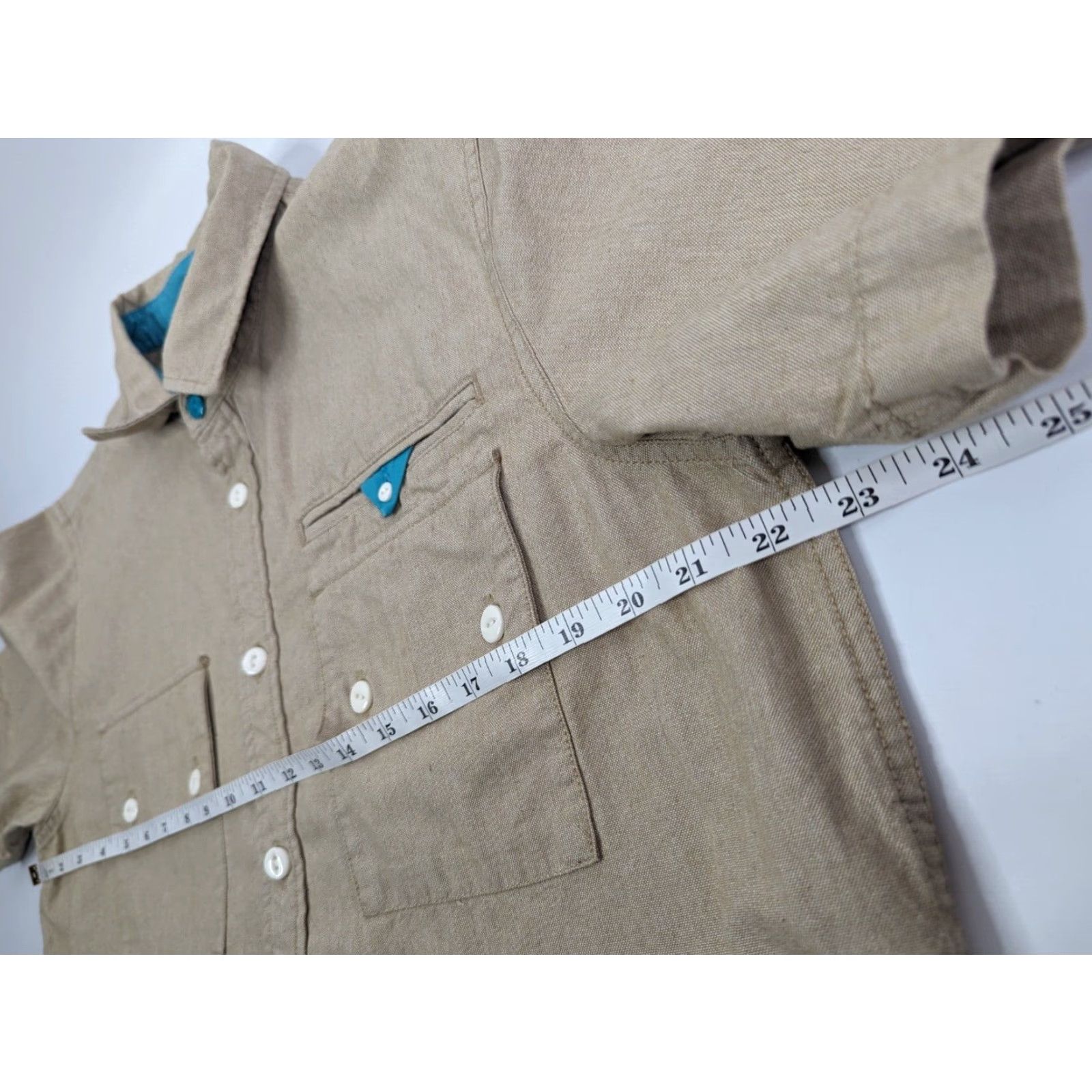 Vintage LRG Shirt Adult Large Beige Button Up Lifted Research Group Casual Men's Size US XL / EU 56 / 4 - 4 Thumbnail