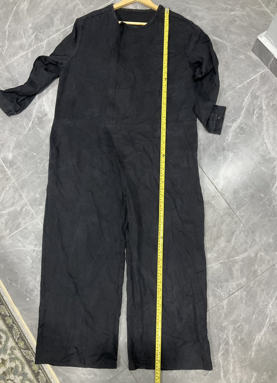 Japanese Brand Antique Black Jumpsuit Style Baggy Size 42" / US 20 - 10 Thumbnail
