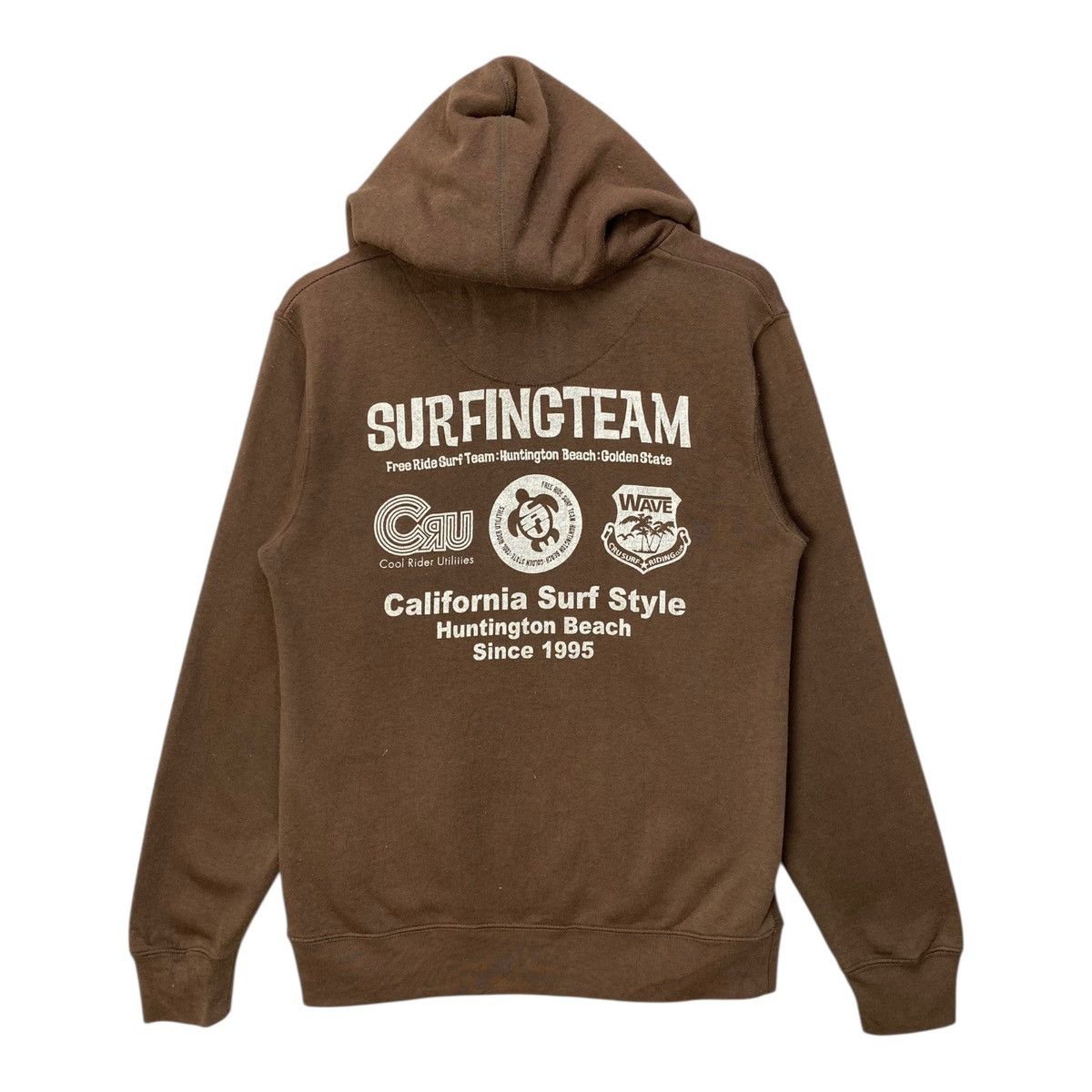 Other Vintage CRU Surf Hoodie California Surf Style Jumper Size M Size US M / EU 48-50 / 2 - 5 Thumbnail