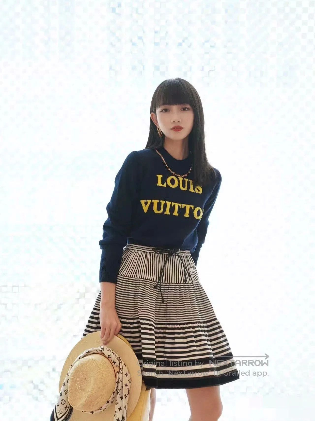Louis Vuitton Louis Vuitton Striped Skirt. Size US 36 / EU 52 - 8 Thumbnail