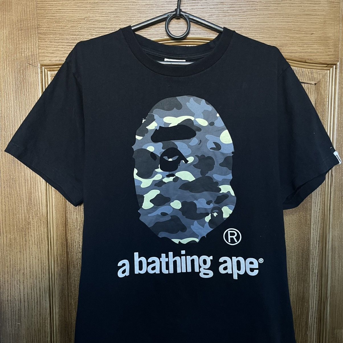 Bape BAPE CAMO HEAD BY BATHING APE TEE Size US M / EU 48-50 / 2 - 3 Thumbnail