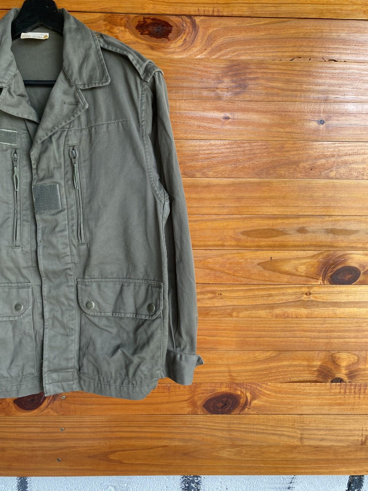 Vintage Vintage 1987 French Military Jacket – Olive Green, Size US S / EU 44-46 / 1 - 6 Thumbnail
