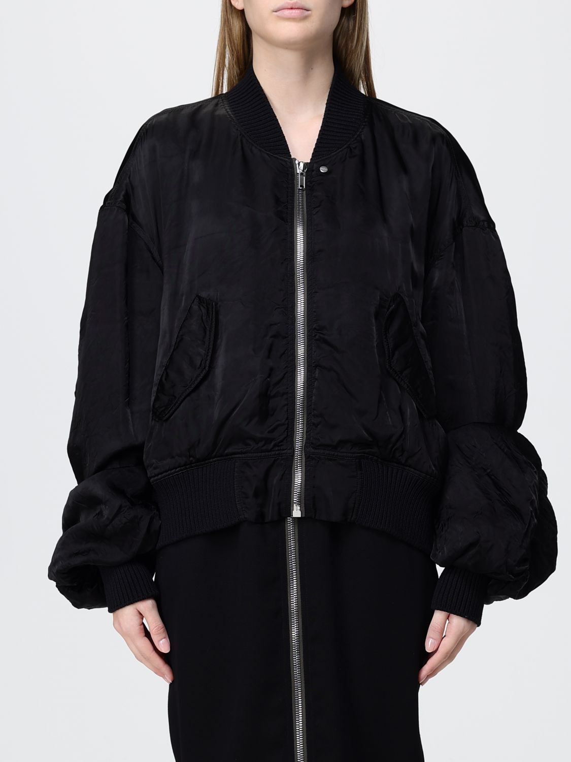 Rick Owens Rick Owens Jacket Woman Black Size M / US 6-8 / IT 42-44 - 1 Thumbnail