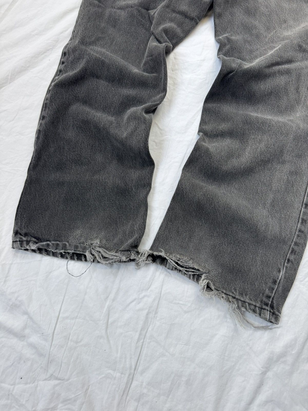 Levi's Vintage 90s Faded Black GWG Denim Jeans Opium Size US 38 / EU 54 - 5 Thumbnail