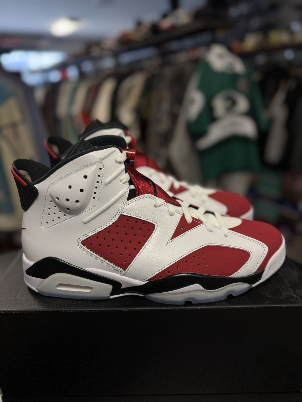 Jordan Brand × Nike Jordan 6 Carmine Size 12 (NEW) (CT8529-106) Size US 12 / EU 45 - 1 Thumbnail