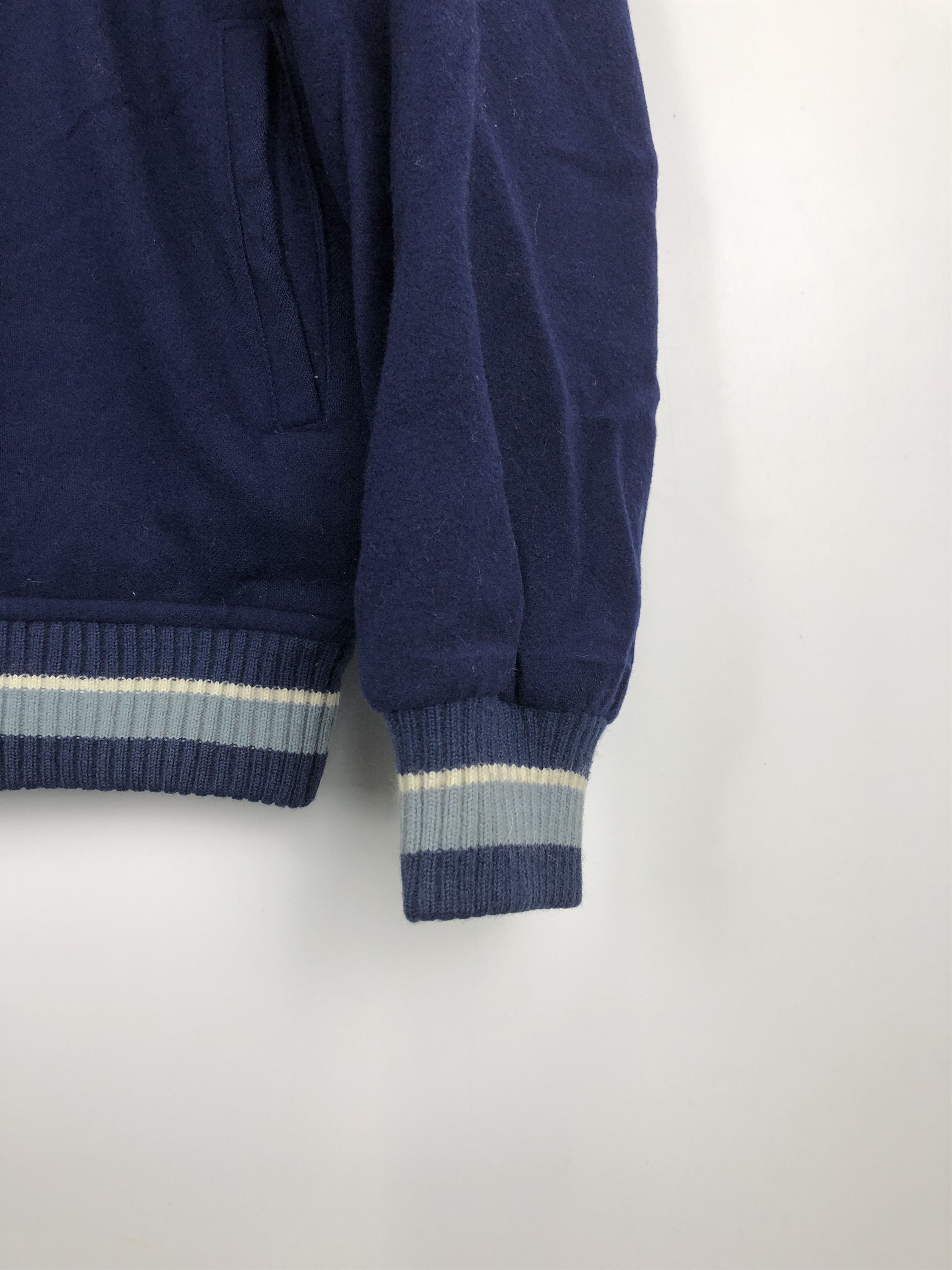 Vintage Vintage 80s Japanese Varsity Jacket Wool V0328 Size US M / EU 48-50 / 2 - 5 Thumbnail