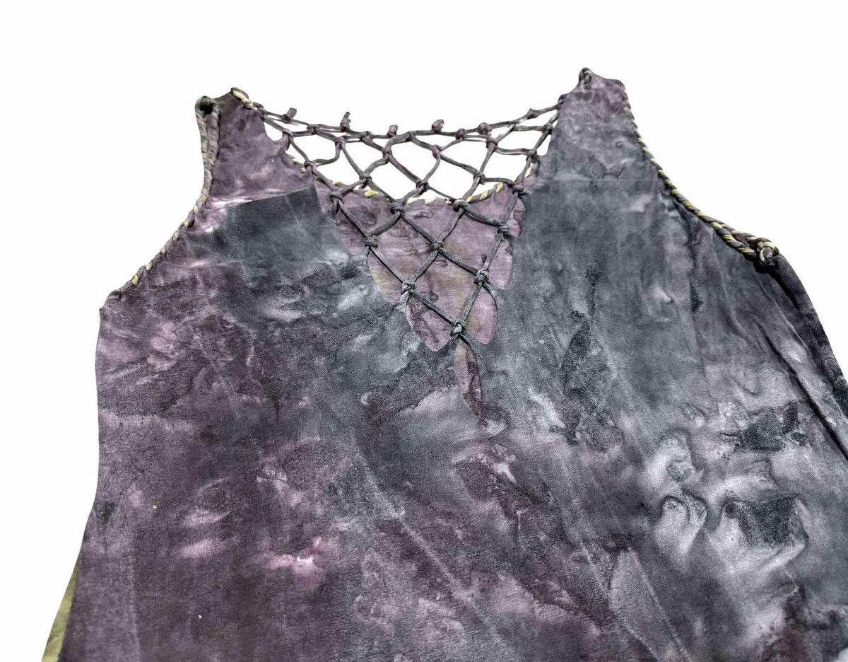 14th Addiction 🔥Japanese Y2K Taku Acid Tie Dye Mesh Dress If Six Was Nine Size M / US 6-8 / IT 42-44 - 9 Thumbnail