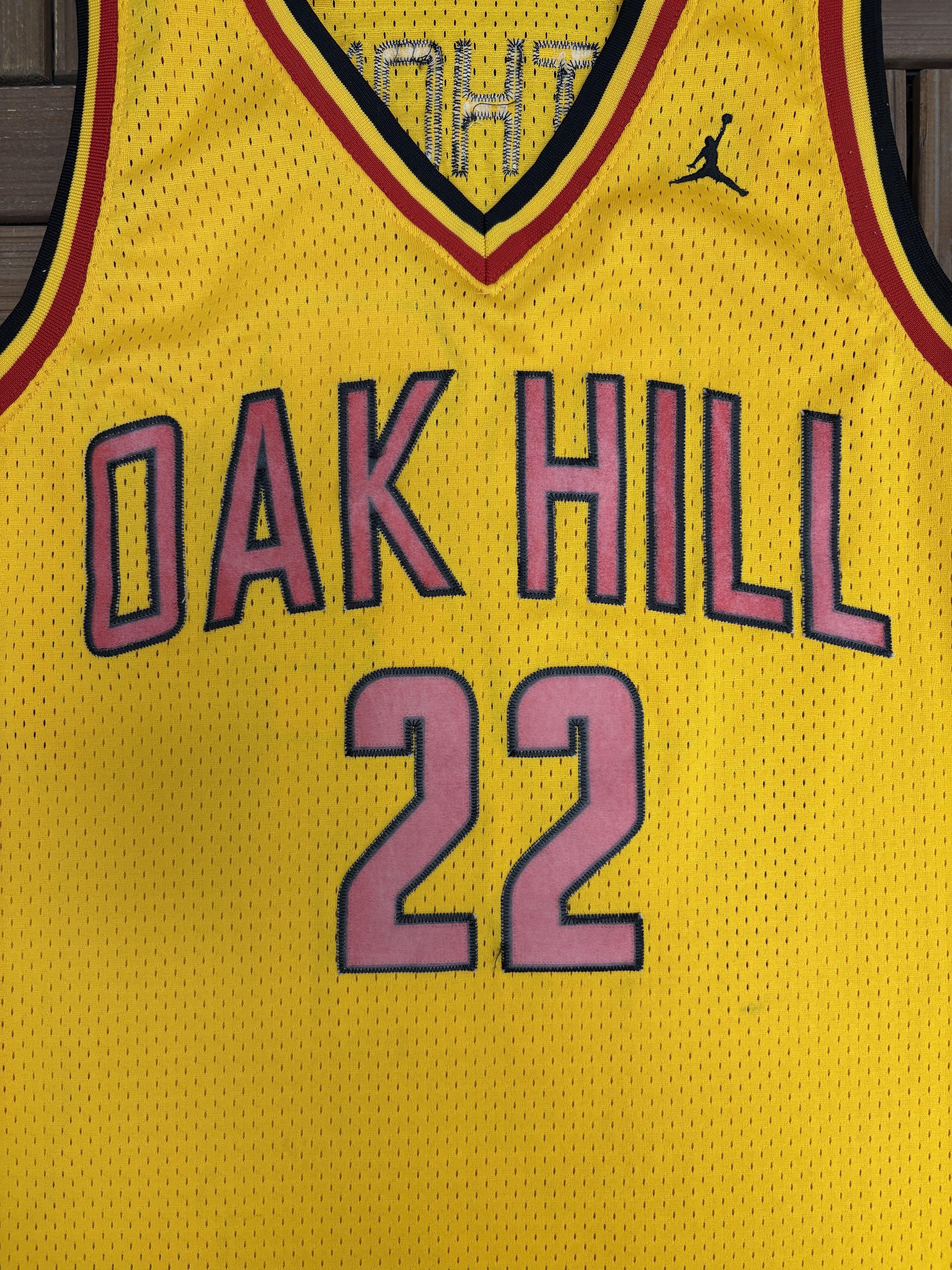 Jordan Brand Oak Hill Academy Carmelo Anthony Vintage Basketball Jersey Size US XXL / EU 58 / 5 - 2 Thumbnail