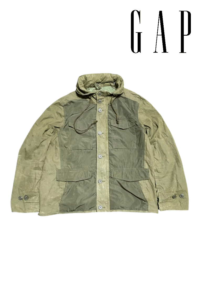 Vintage RARE💥 GAP MILITARY JACKET STYLE Size US M / EU 48-50 / 2 - 1 Thumbnail
