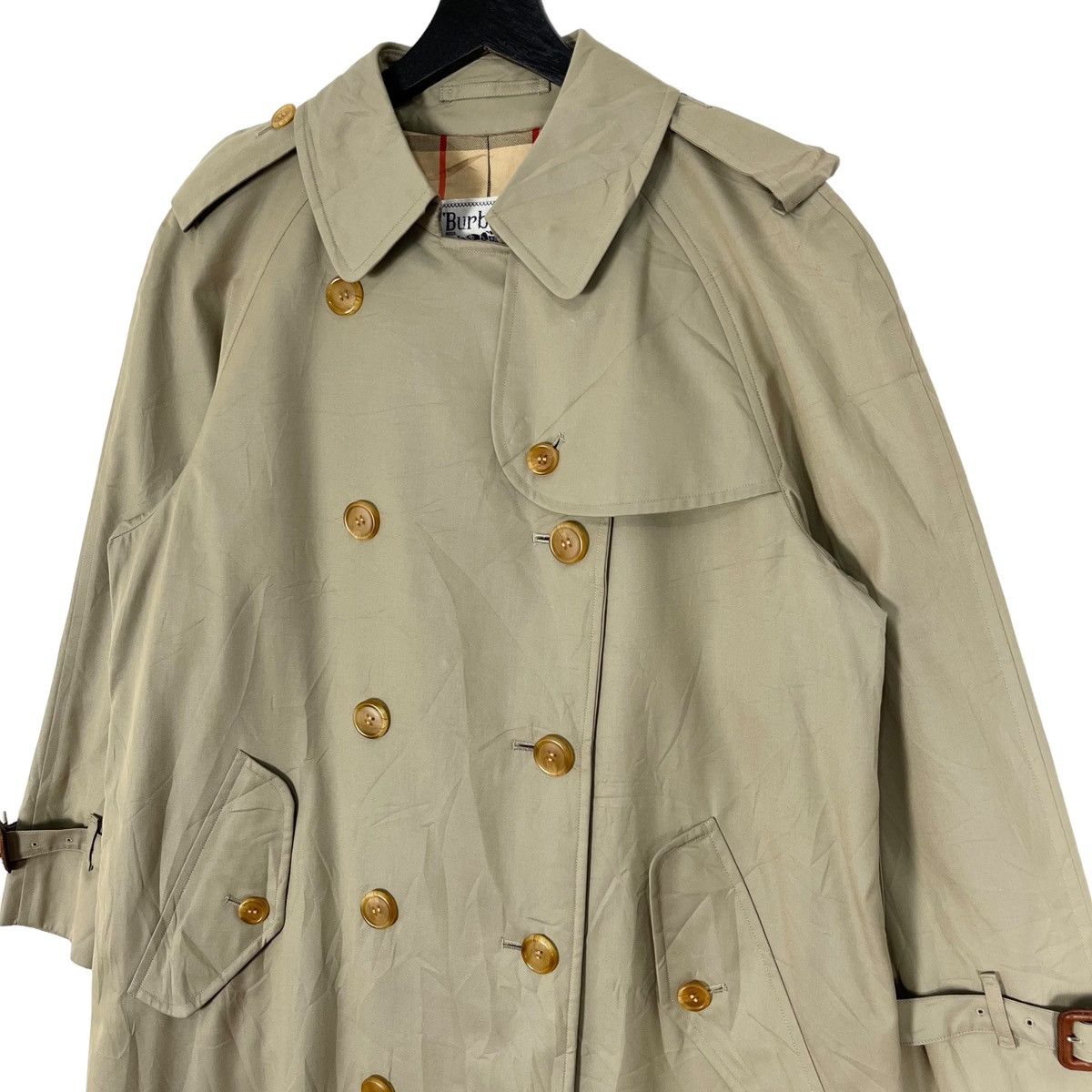 Burberry × Vintage Vintage 90’s Burberrys Long Trench Coat Size US S / EU 44-46 / 1 - 5 Thumbnail