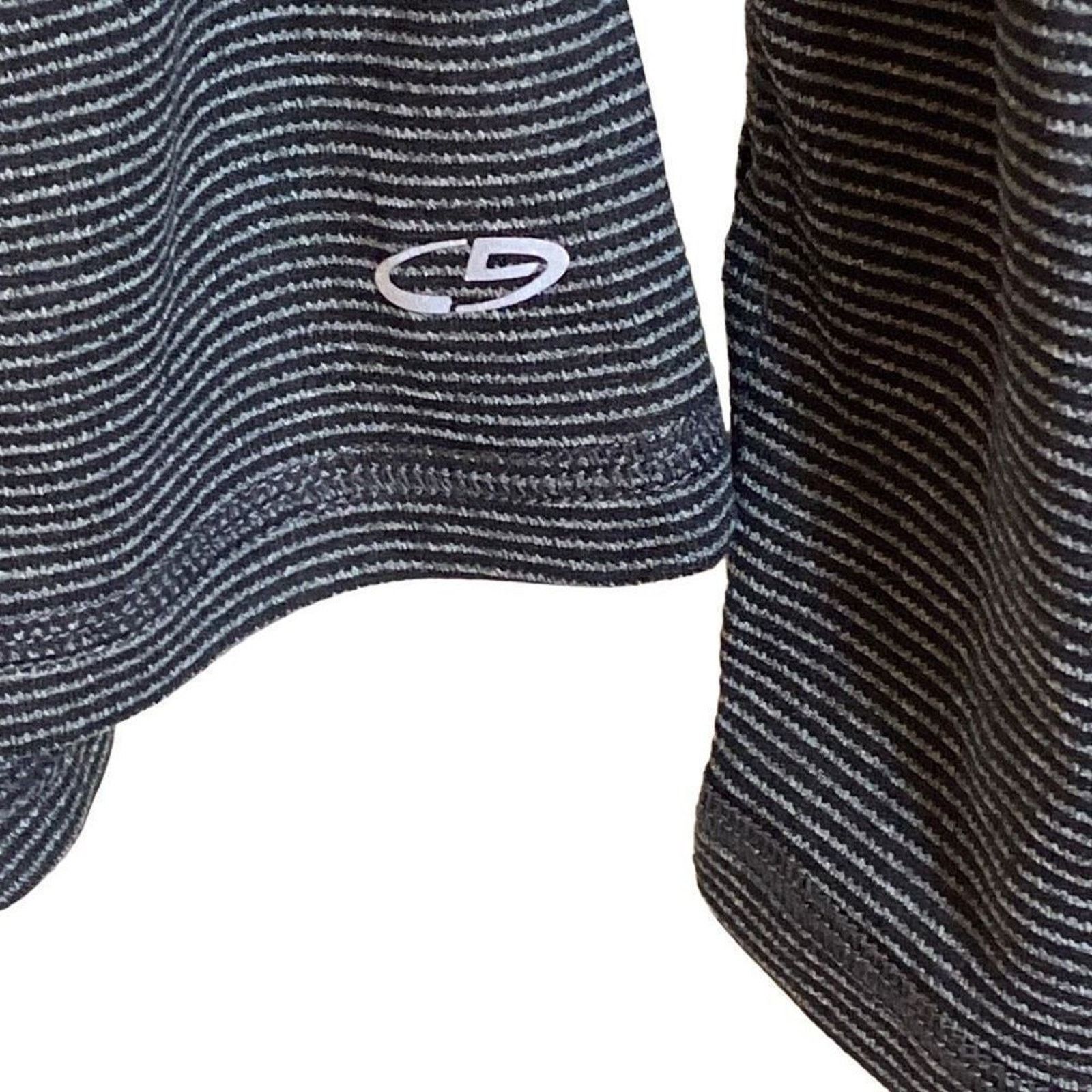 Champion Champion Black Pinstripe Half Zip Athletic Sweater SZ Large Size L / US 10 / IT 46 - 5 Thumbnail