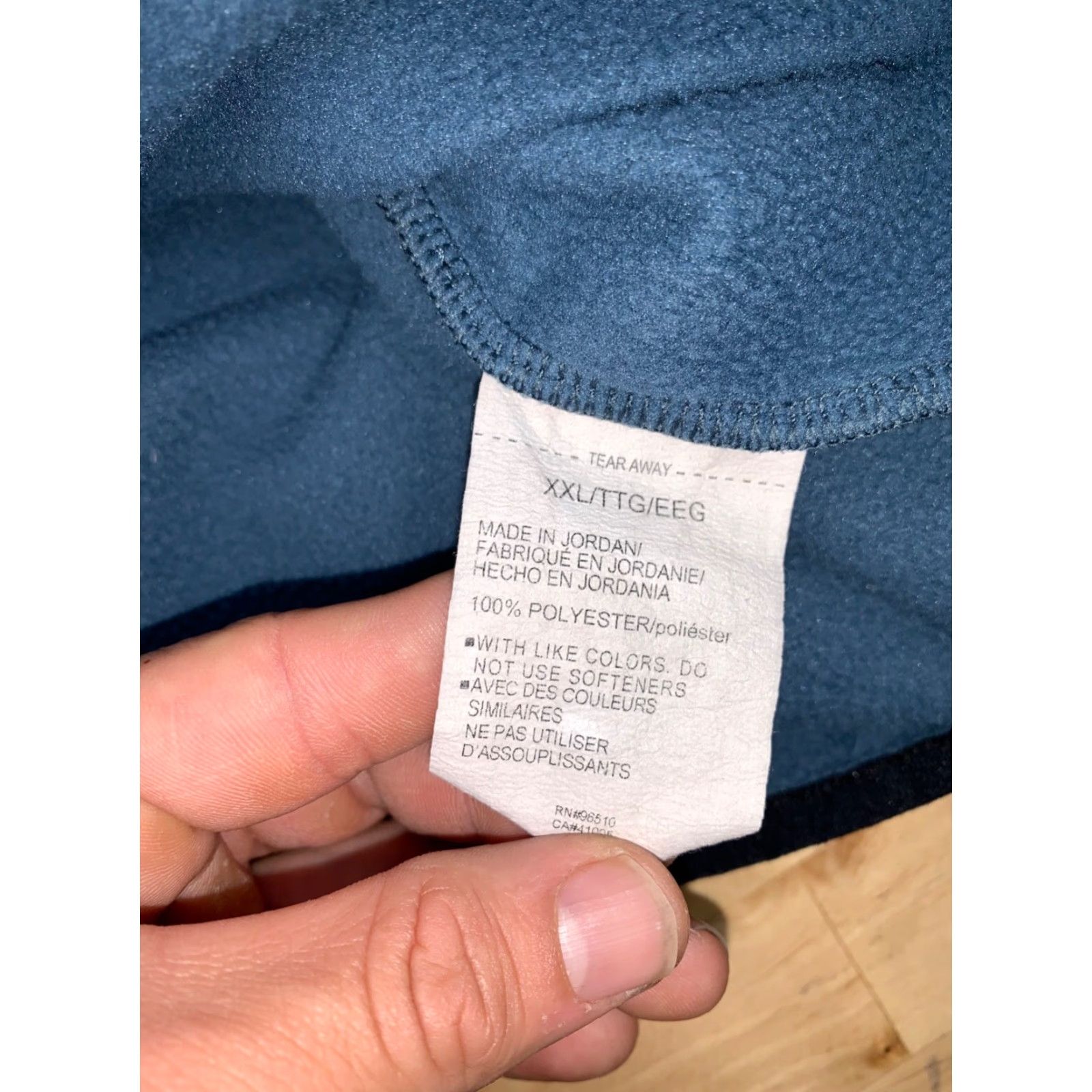Under Armour Under Armour Sweatshirt Pullover 1/4 Zip Men 2XL Heather Blue High Neck Size US XXL / EU 58 / 5 - 4 Thumbnail