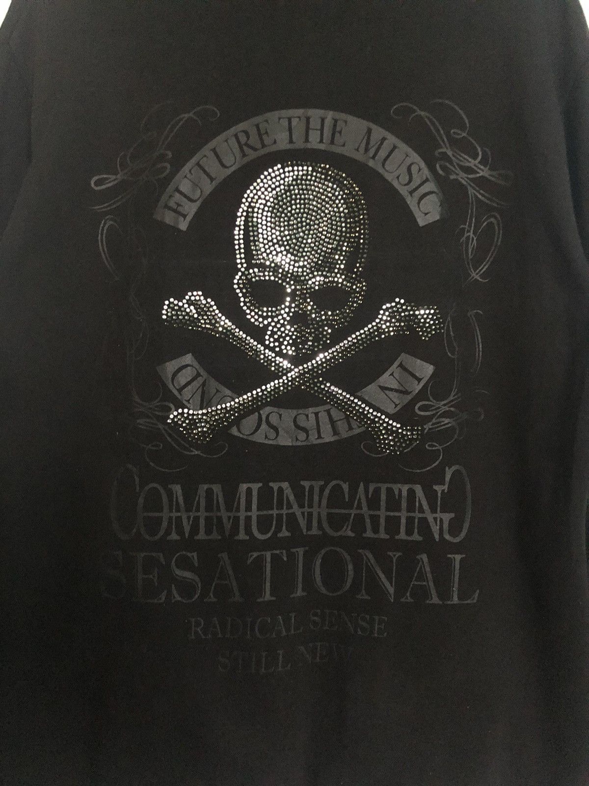 In The Attic × Vintage Vintage In The Attic Skull Hoodie Zip Up Size US L / EU 52-54 / 3 - 15 Thumbnail