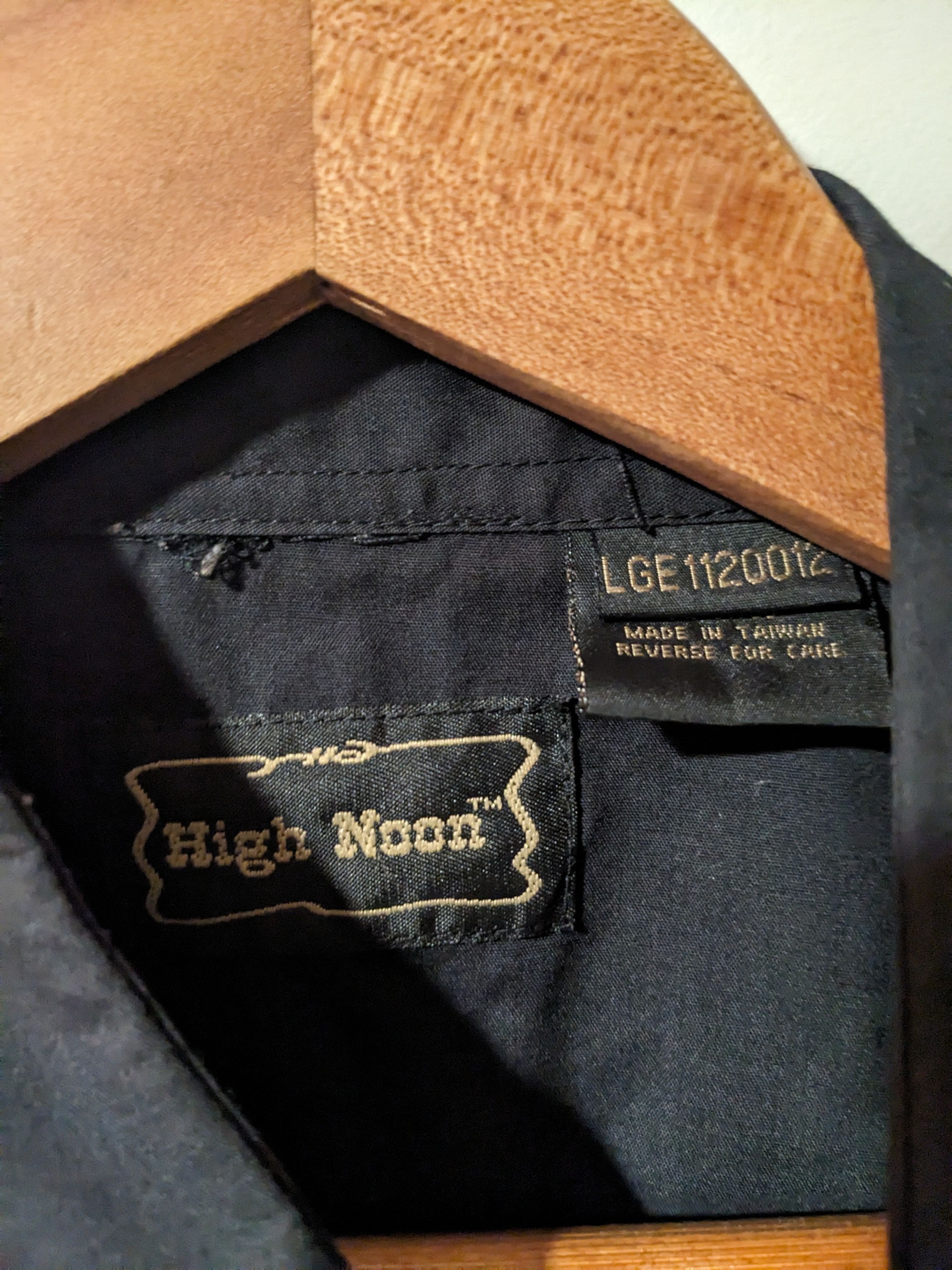 Vintage × Wrangler Vintage 90s High Noon Western Skull Pearl Button Up Shirt Size US L / EU 52-54 / 3 - 4 Thumbnail
