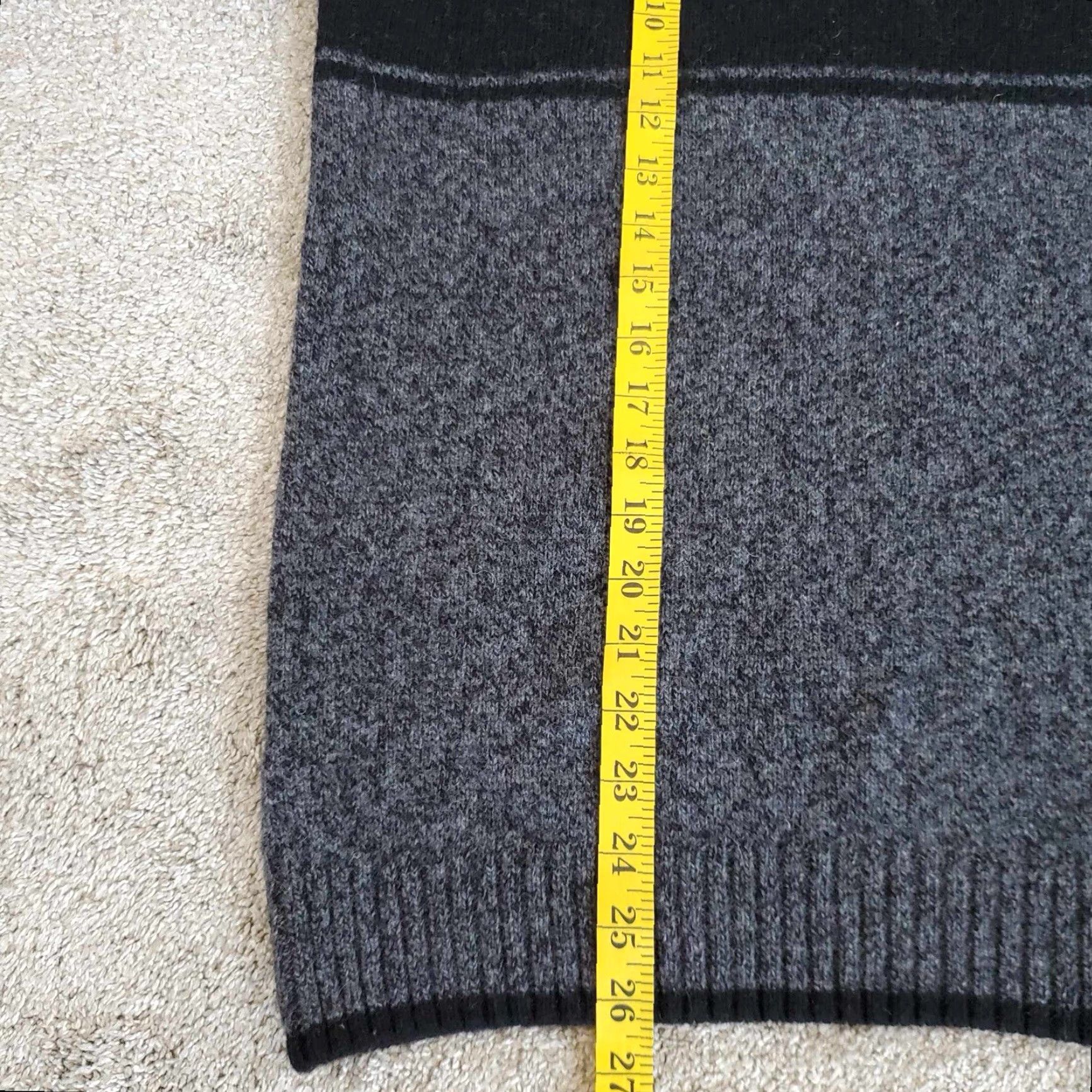 Vintage Daniele Blasi Sweater Mens XL 1/4 Zip Wool Blend Gray Nordic Mock Neck Size US XL / EU 56 / 4 - 6 Thumbnail