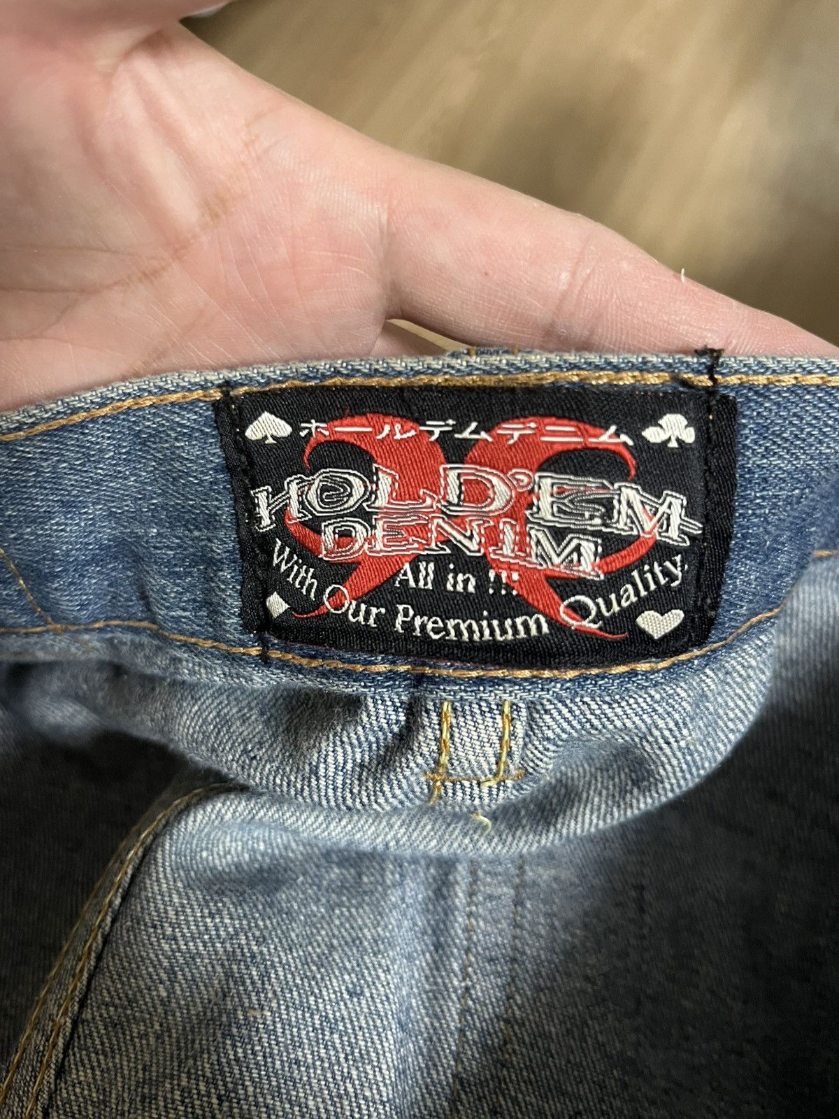 Other Holdem Denim Distressed Bird Shorts (Size M / W31) Size US 32 / EU 48 - 6 Thumbnail