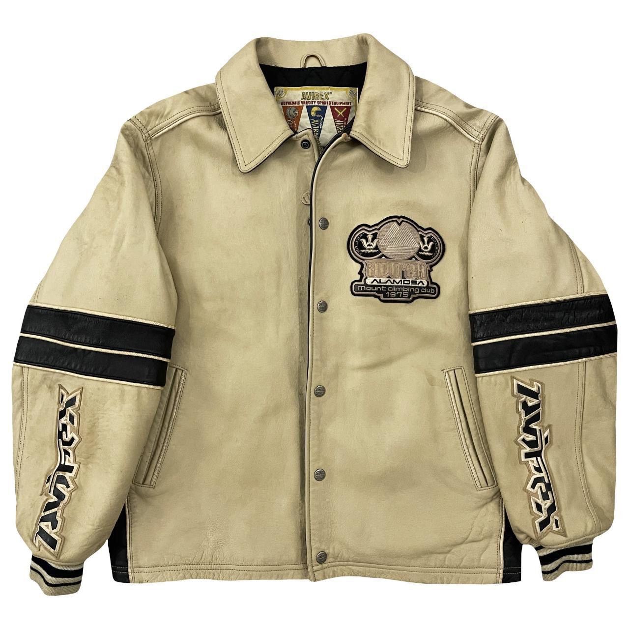 Avirex Avirex Leather Varsity Jacket Size US XL / EU 56 / 4 - 2 Thumbnail