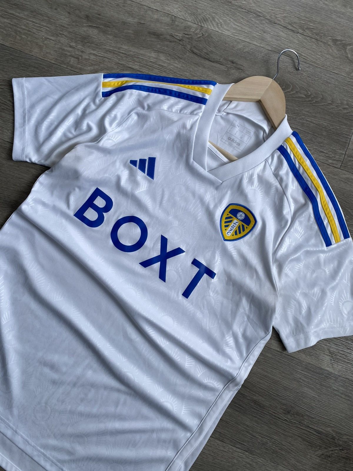 Adidas ADIDAS Leeds United 2022/2023 Home Football Soccer Jersey Size US M / EU 48-50 / 2 - 2 Thumbnail