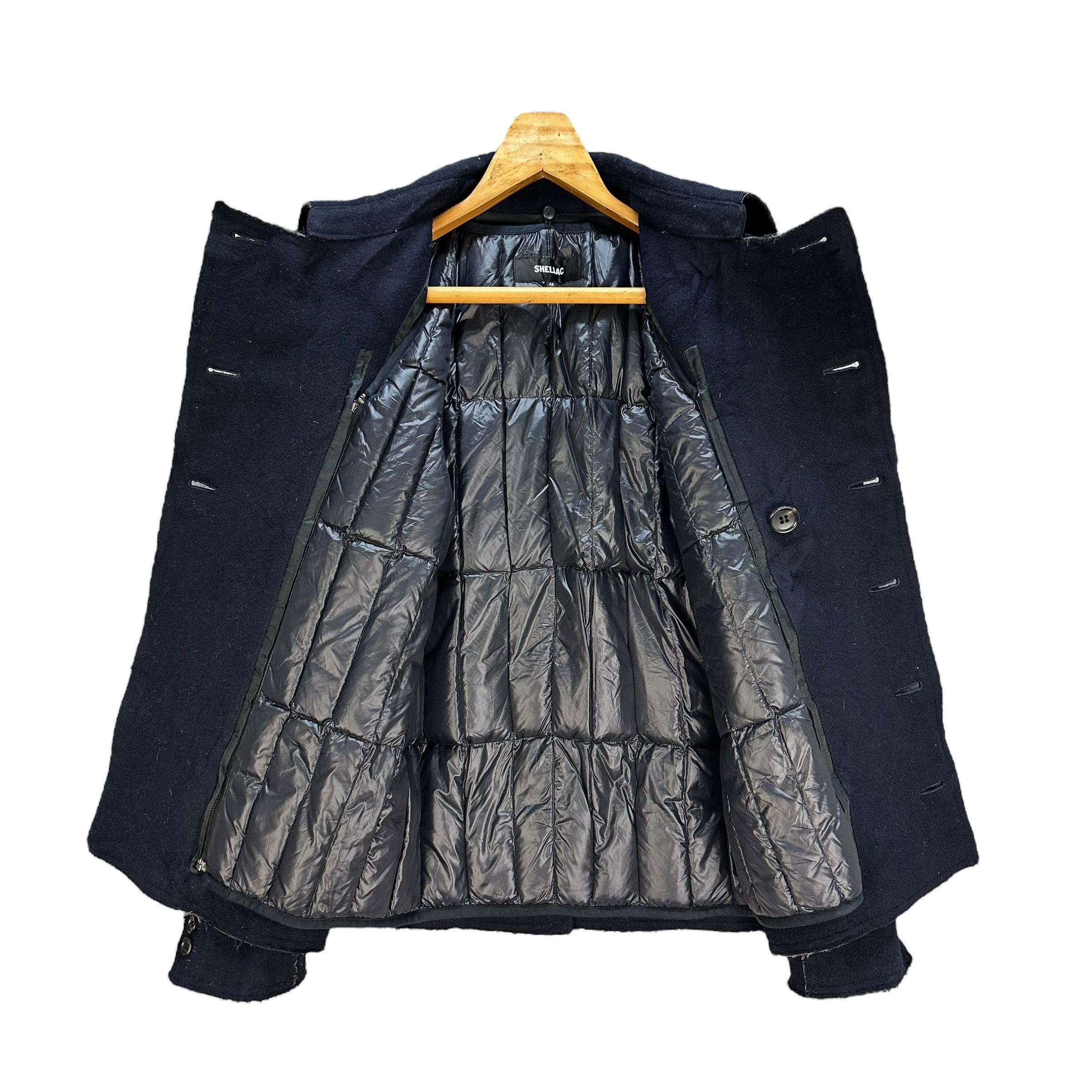 Shellac SHELLAC Deconstructed Double Breasted Wool Coat #A59-1361 Size US S / EU 44-46 / 1 - 6 Thumbnail