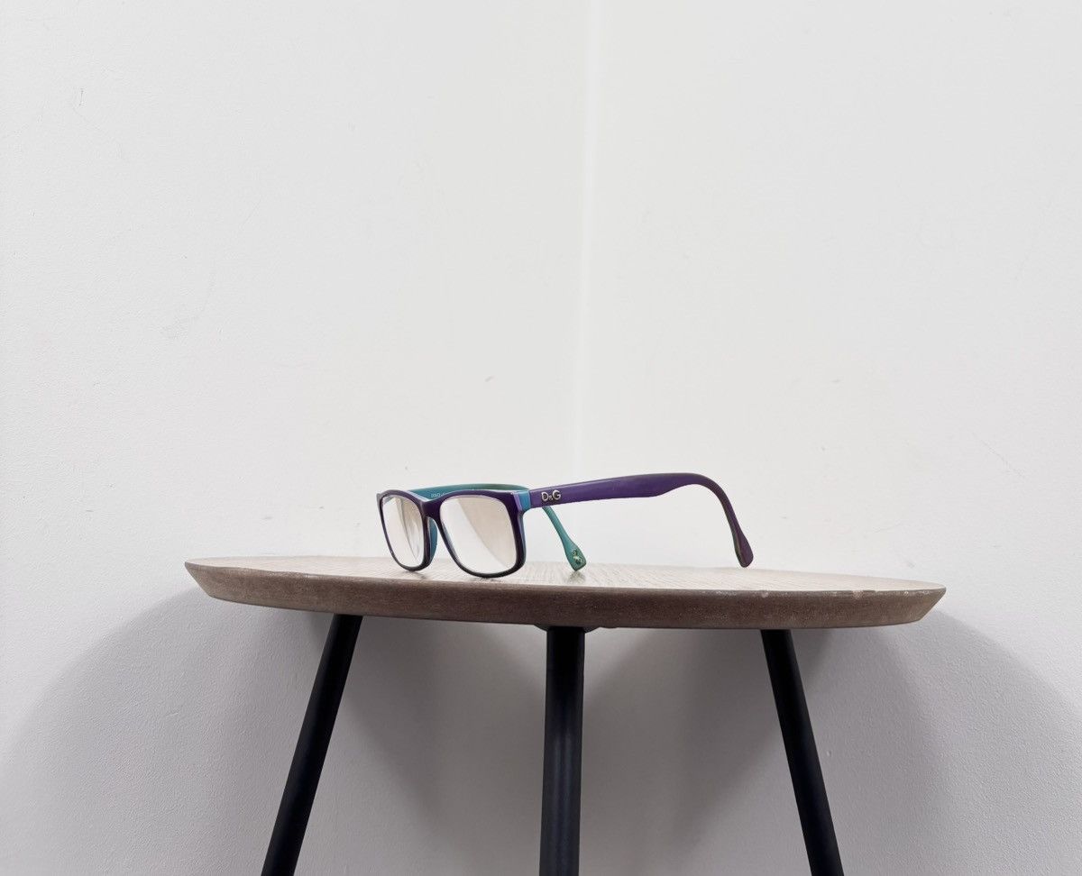 Dolce & Gabbana Dolce & Gabbana D&G Eyeglasses Frame Purple/Blue Size ONE SIZE - 12 Thumbnail