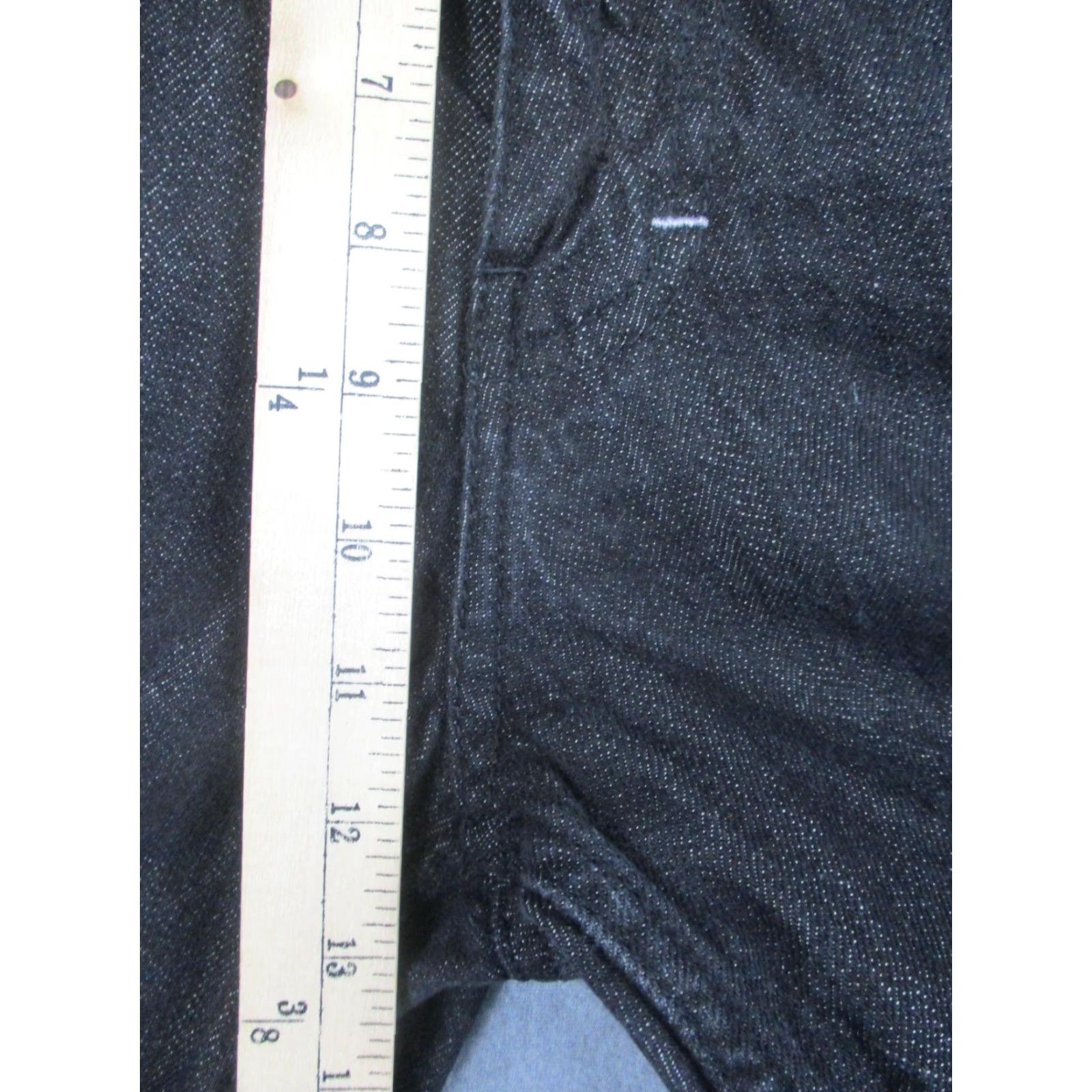 Akademiks Akademiks Jeans Mens 34x32 Black Straight Leg Denim 5 Pocket Logo Casual Size US 34 / EU 50 - 4 Thumbnail