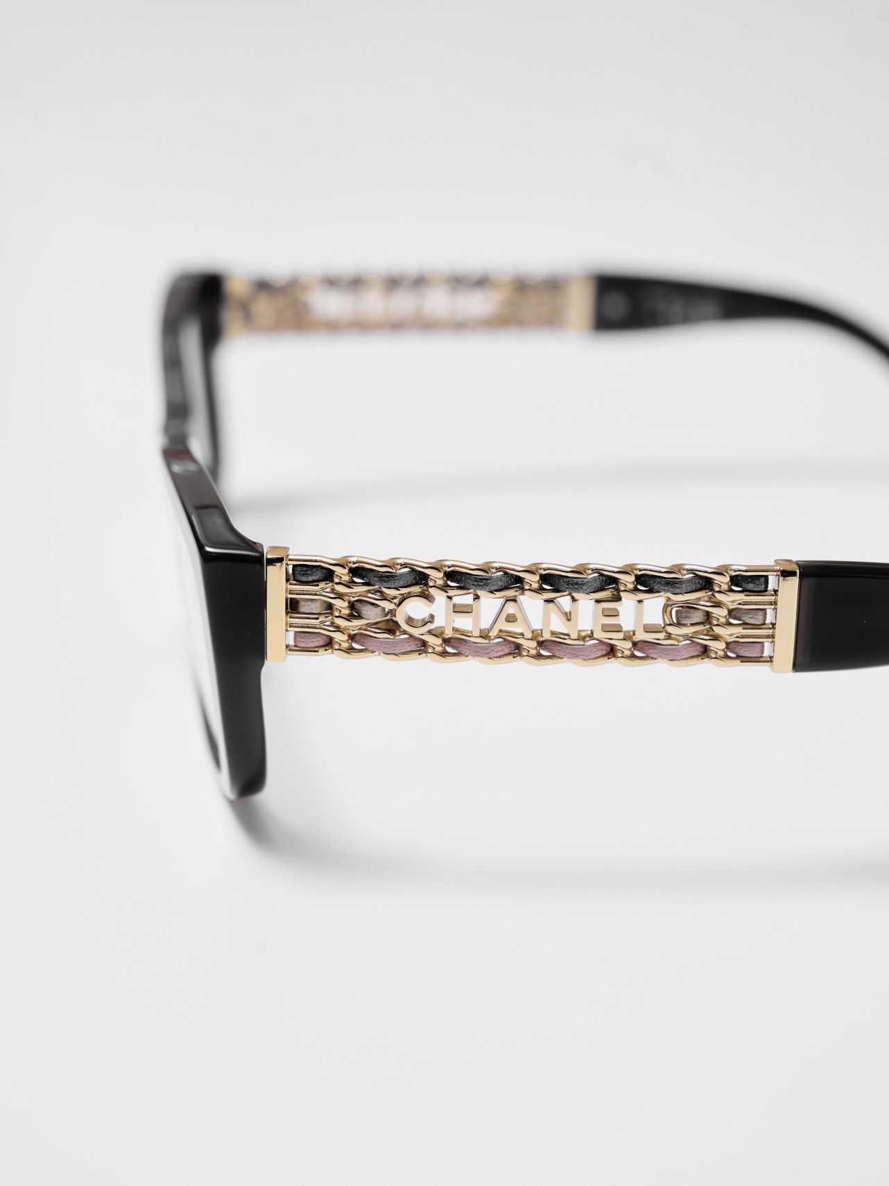 Chanel CHANEL 0CH3484Q 1716 Sunglasses BLACK/GOLD Size ONE SIZE - 3 Thumbnail