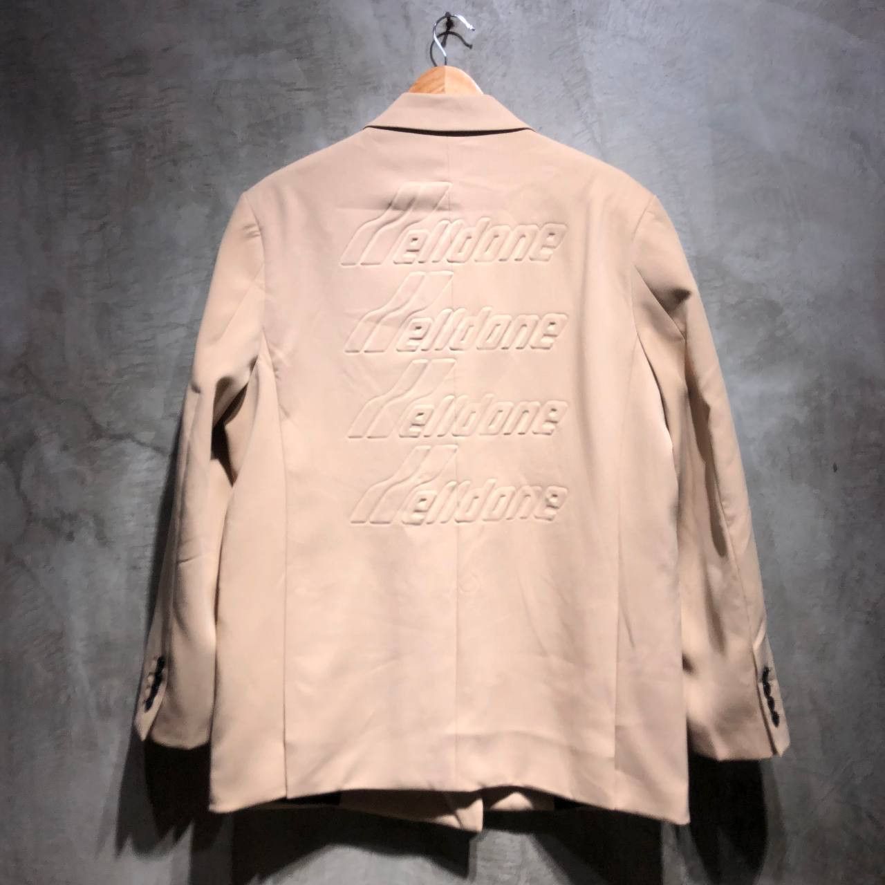WE11DONE We11done Embossed back logo blazer Size 50R - 1 Thumbnail
