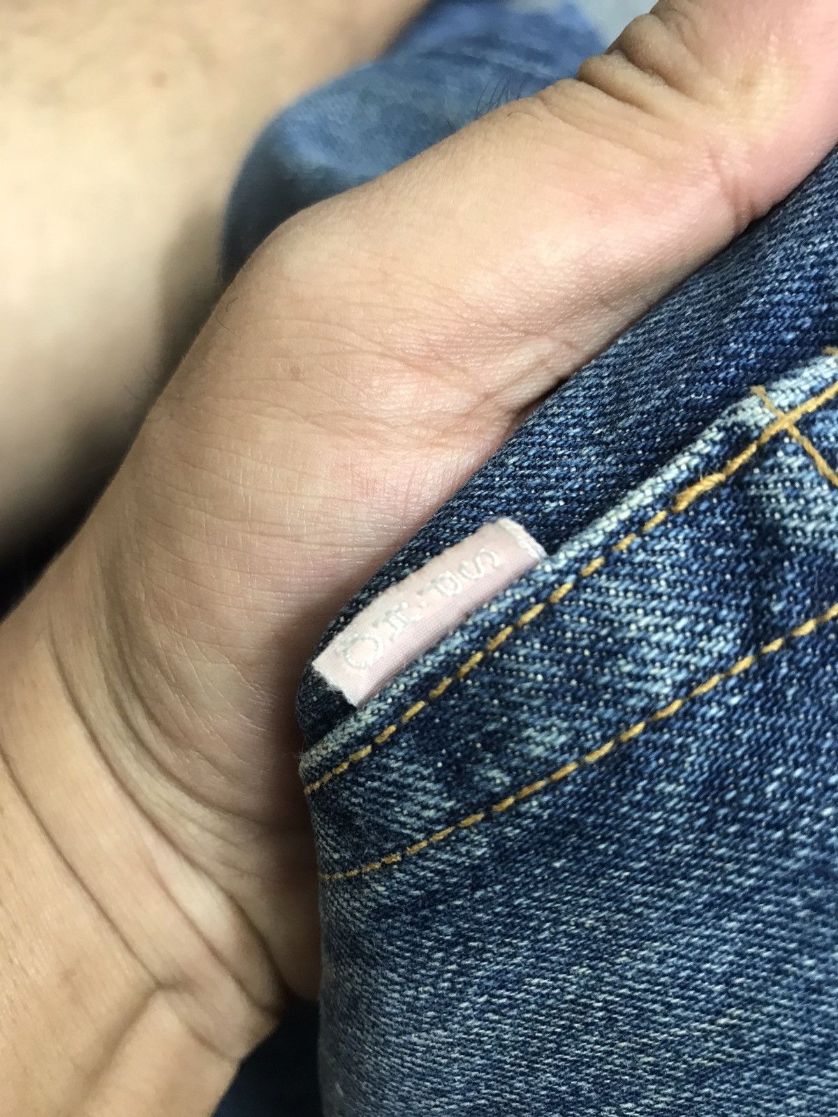 Yohji Yamamoto 💥ARCHIVAL💥SPOTTED HORSE MINIMALIST DENIM By Yohji F61 Size US 27 - 11 Thumbnail