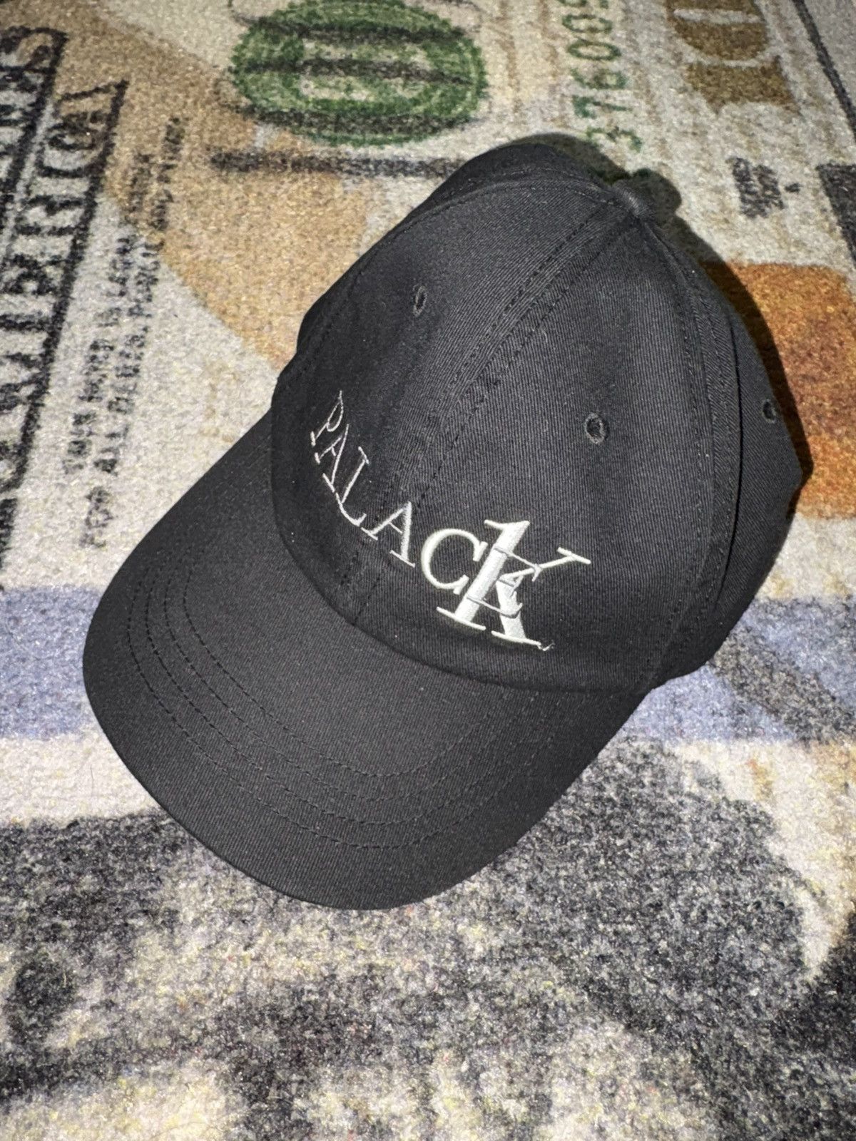 Calvin Klein × Palace Palace CK1 6-Panel Hat Black Size ONE SIZE - 1 Thumbnail