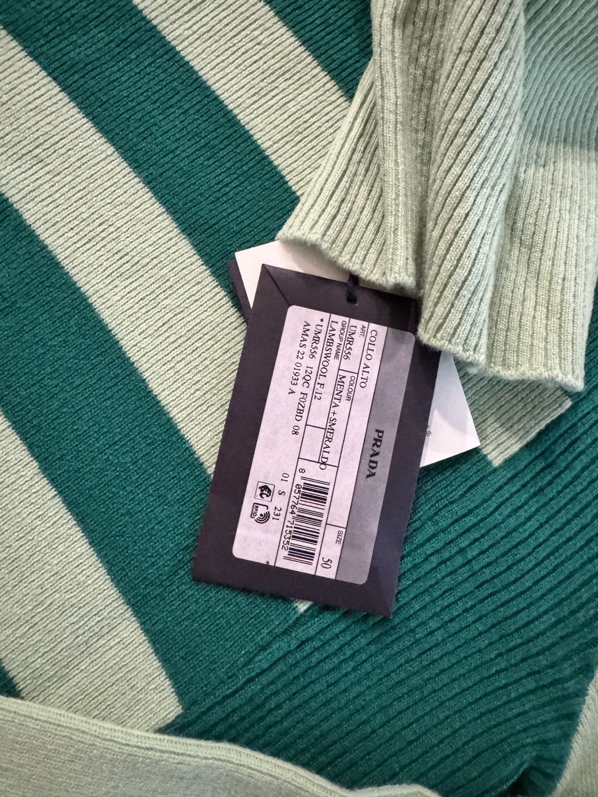 Prada SS23 Knit Turtleneck Size US M / EU 48-50 / 2 - 5 Thumbnail