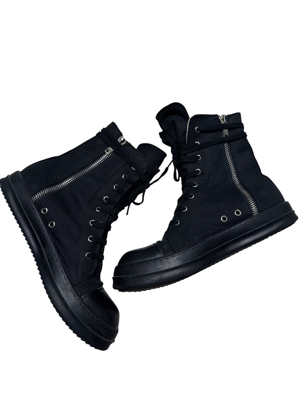 Rick Owens RARE! Rick Owens Triple Black Cargo Basket | Grailed