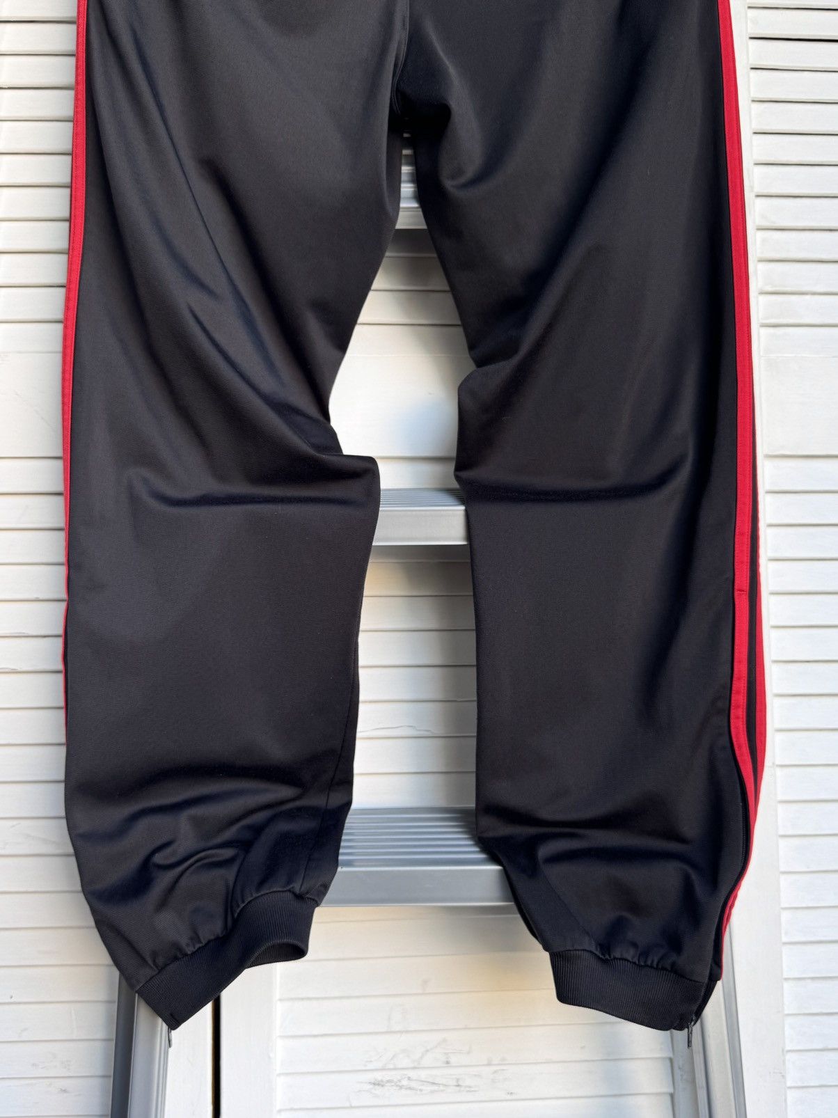 Adidas Vintage Adidas FC Milan Track Training Soccer Pants Black Size US 34 / EU 50 - 9 Thumbnail