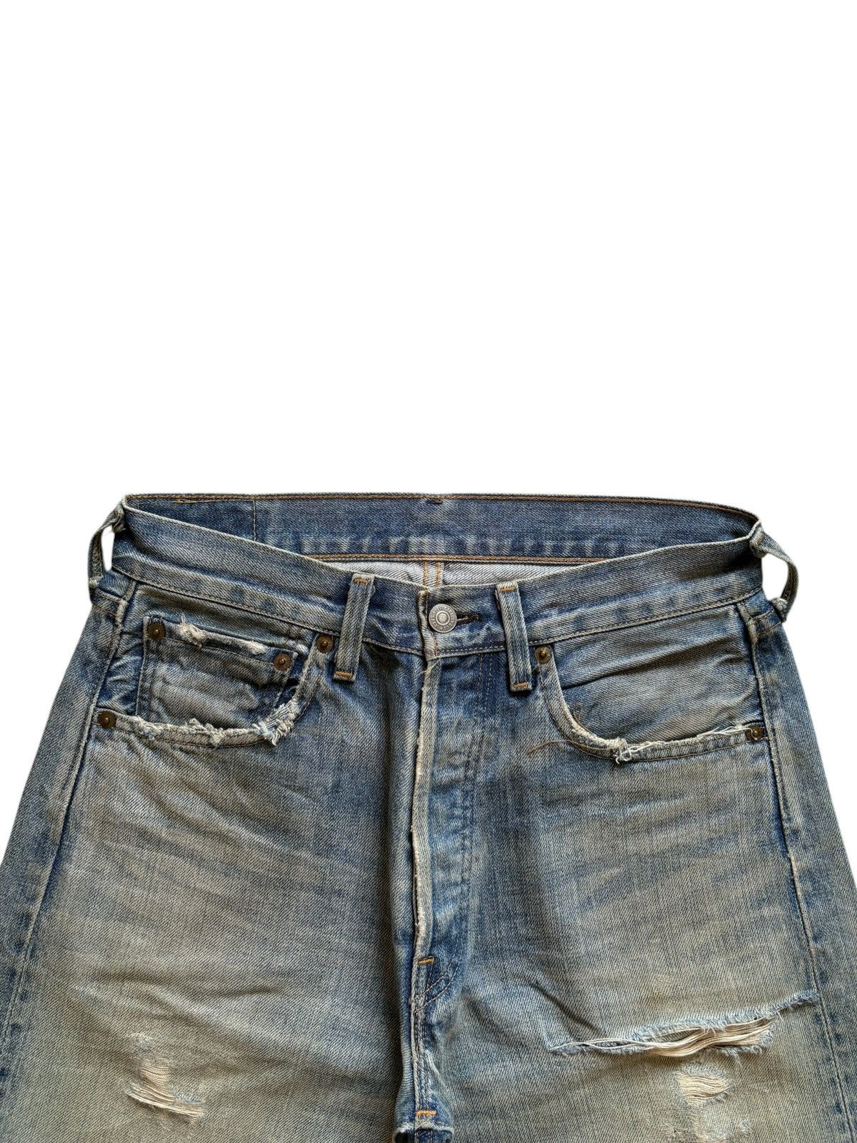 Levi's × Levi's Vintage Clothing Vintage 80s Levis 501 Big E Selvedge Mud Wash Jean Shorts Size US 29 - 5 Thumbnail