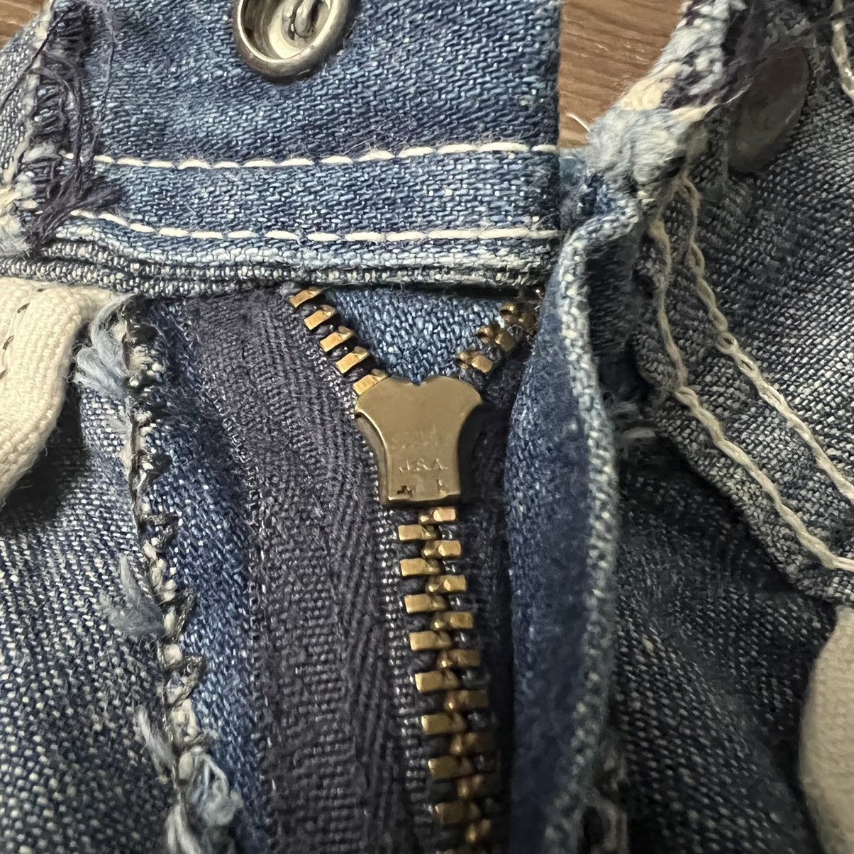 Vintage 1980s Carpenter Denim Zipper By Scovill USA Jeans Size US 27 - 6 Thumbnail