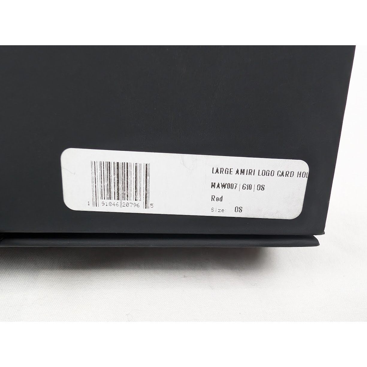 Amiri o1rshd1 Q:4 / Size: OS / Large Amiri Logo Card Holder in Red Size ONE SIZE - 10 Thumbnail