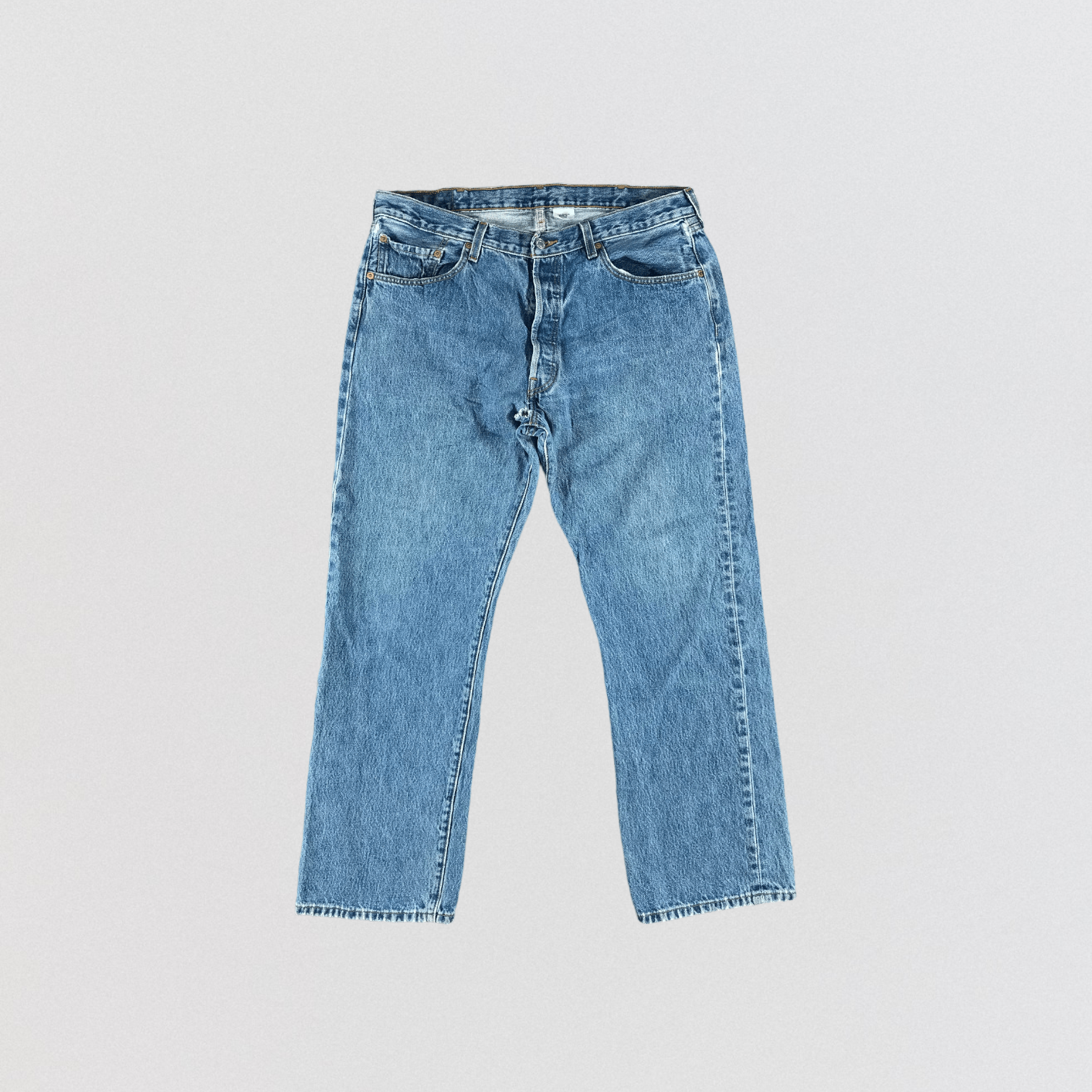 Levi's × Vintage Vintage 90s Blue Wash Levis 501 Jeans-JM2950 Size US 36 / EU 52 - 1 Thumbnail
